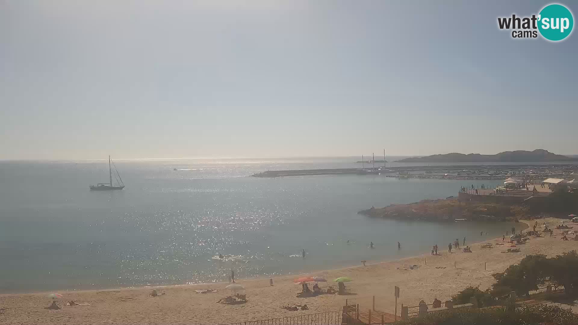 Isola Rossa Strand Webcam – Live-Ansicht der atemberaubenden Küstenlinie von Sardinien