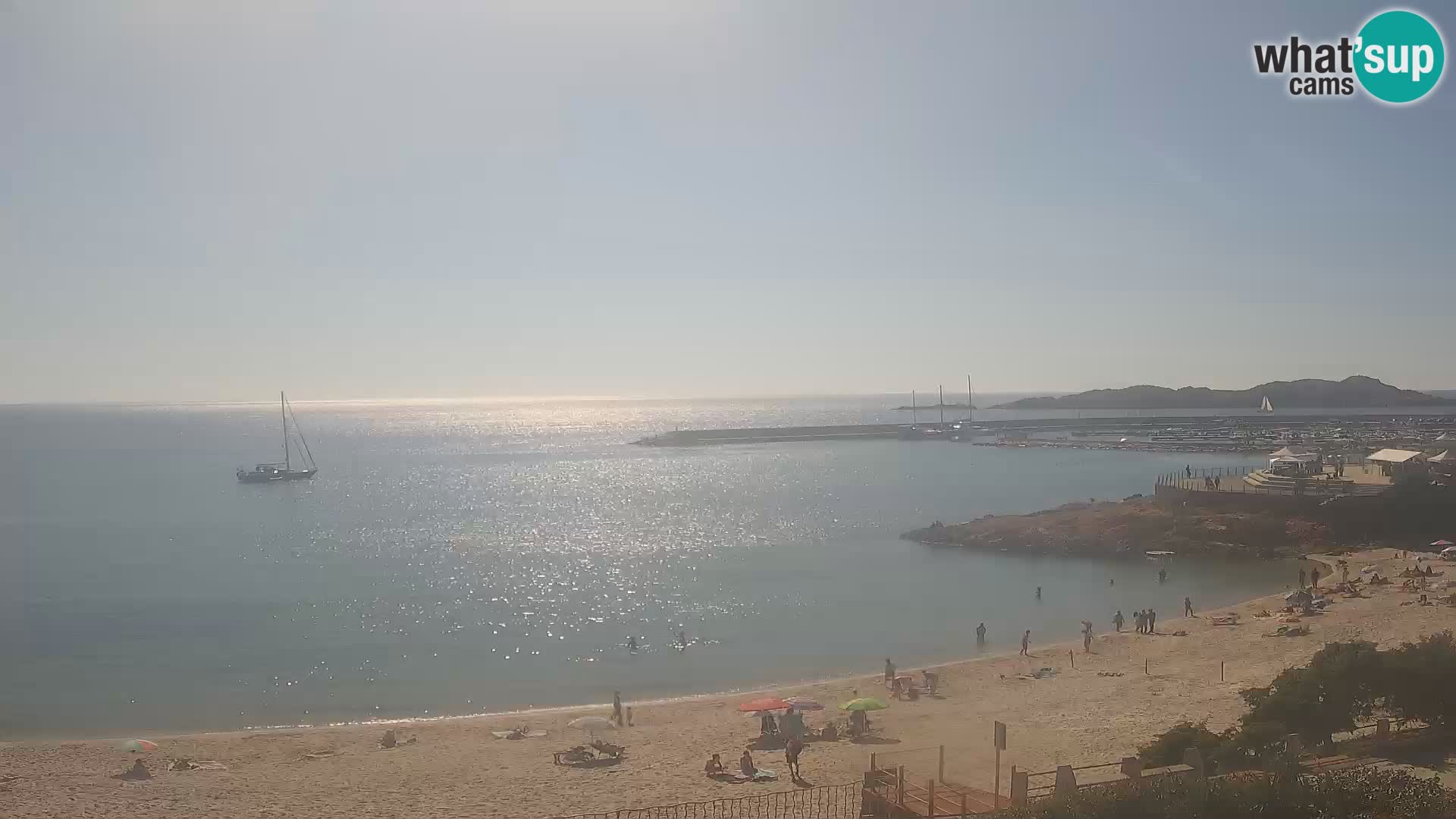 Webcam de la plage d’Isola Rossa – Vue en direct de la magnifique côte de la Sardaigne