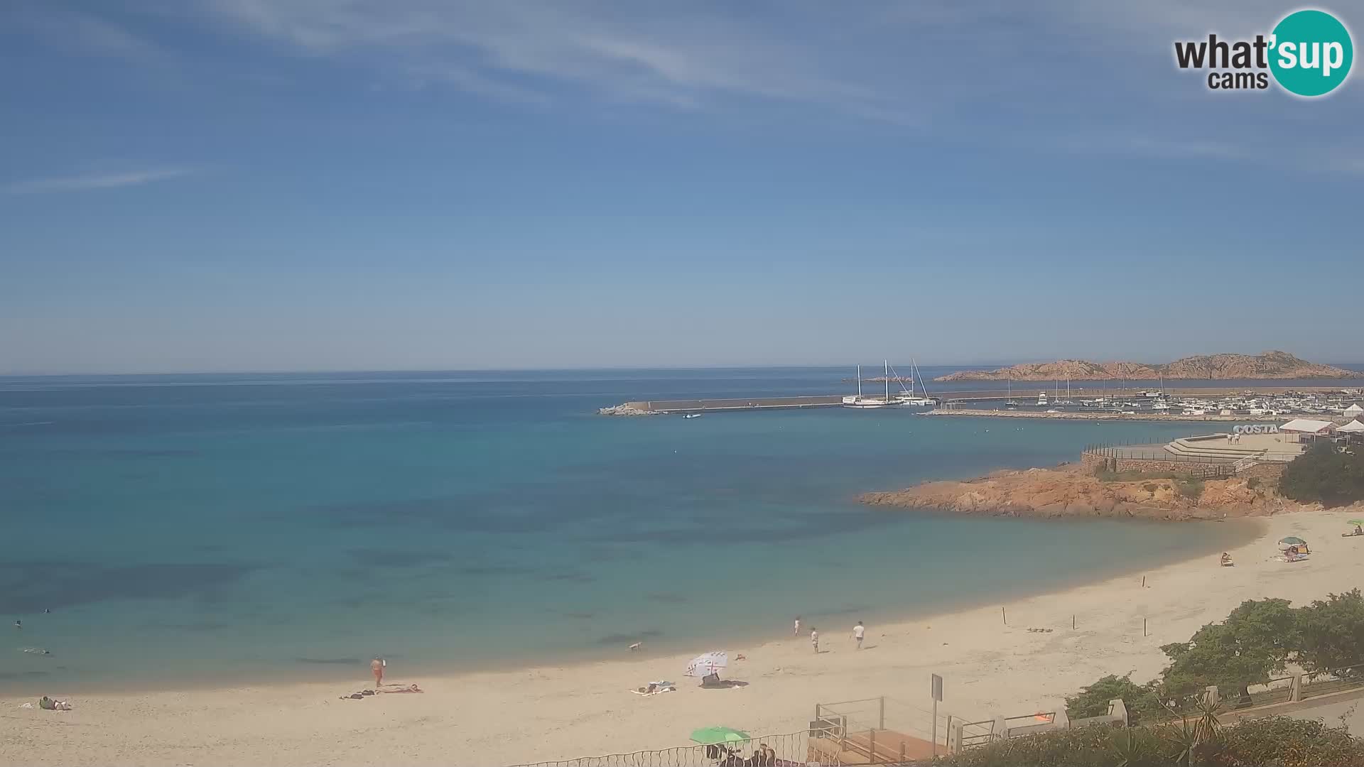 Spletna kamera plaže Isola Rossa – V živo si oglejte čudovito obalo Sardinije