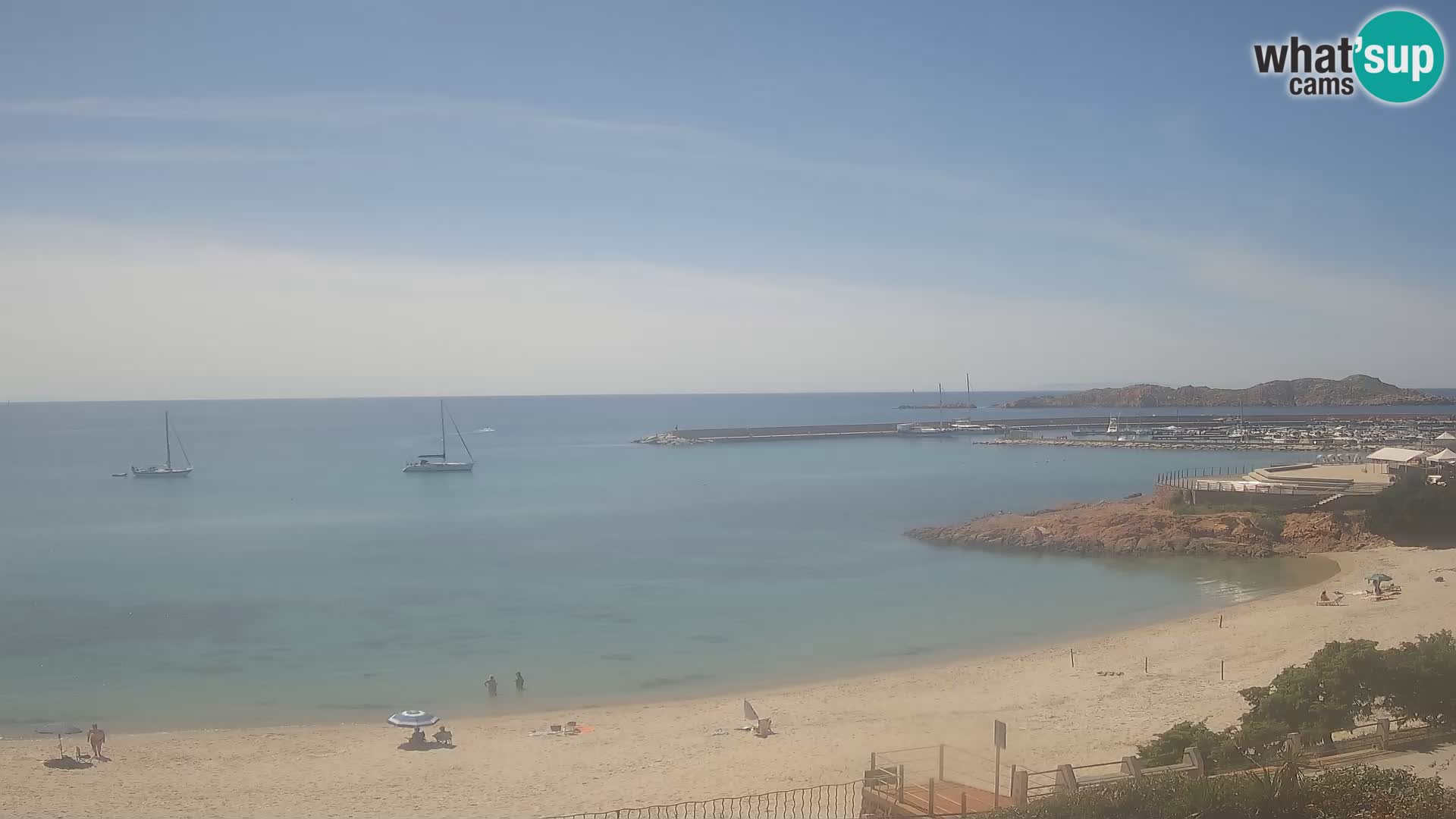 Isola Rossa Strand Webcam – Live-Ansicht der atemberaubenden Küstenlinie von Sardinien