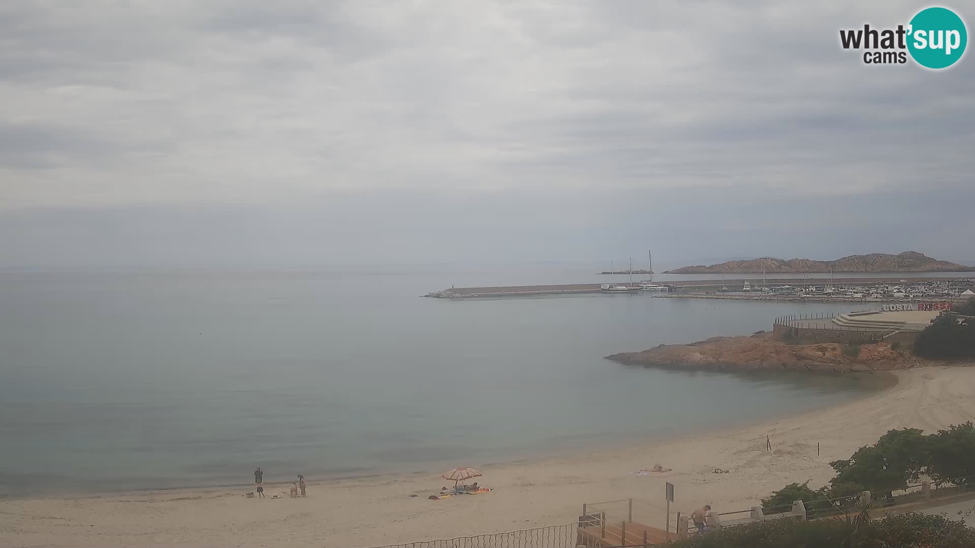 Webcam de la plage d’Isola Rossa – Vue en direct de la magnifique côte de la Sardaigne