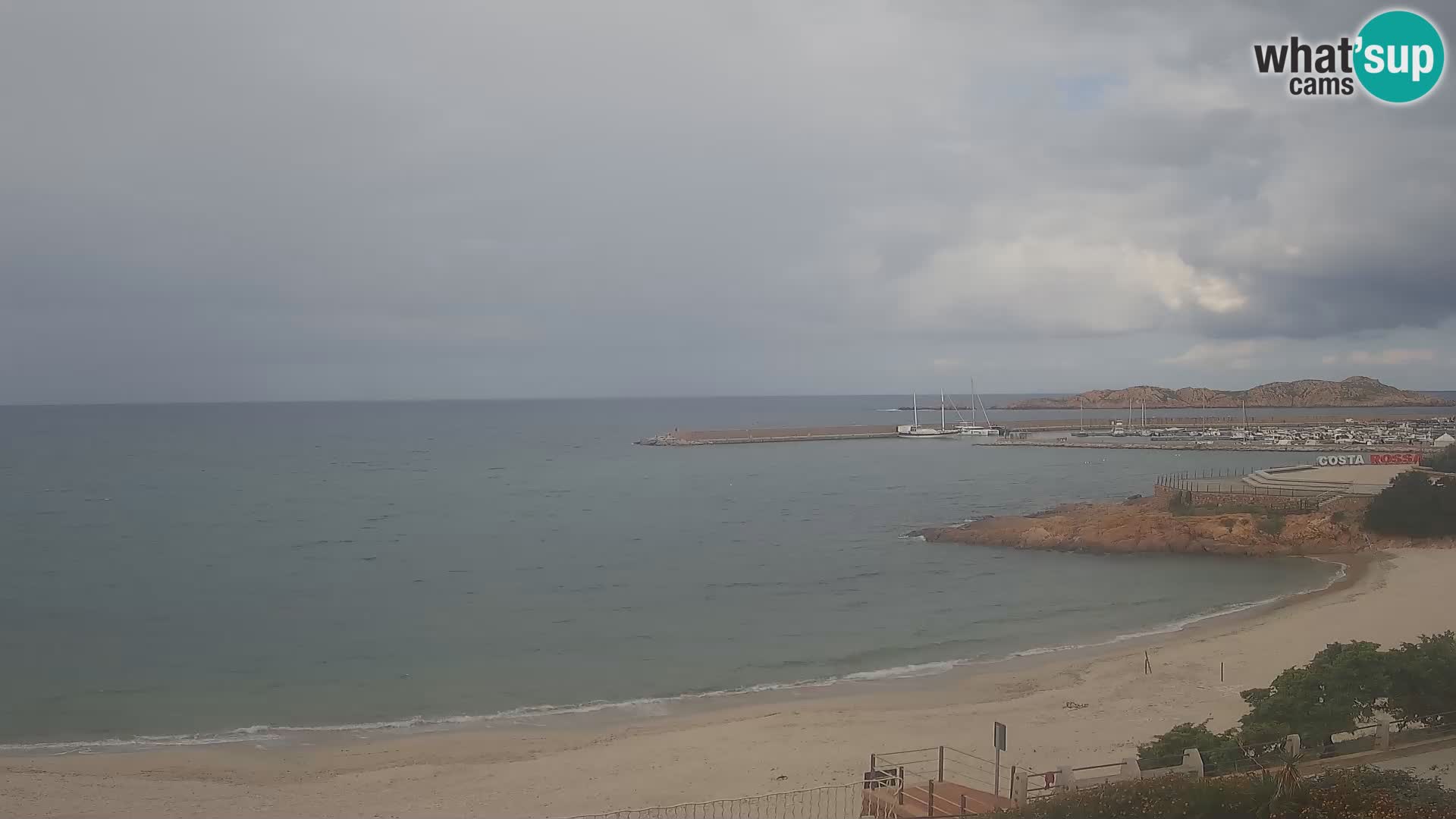 Webcam de la playa de Isola Rossa – Vista en vivo de la maravillosa costa de Cerdeña