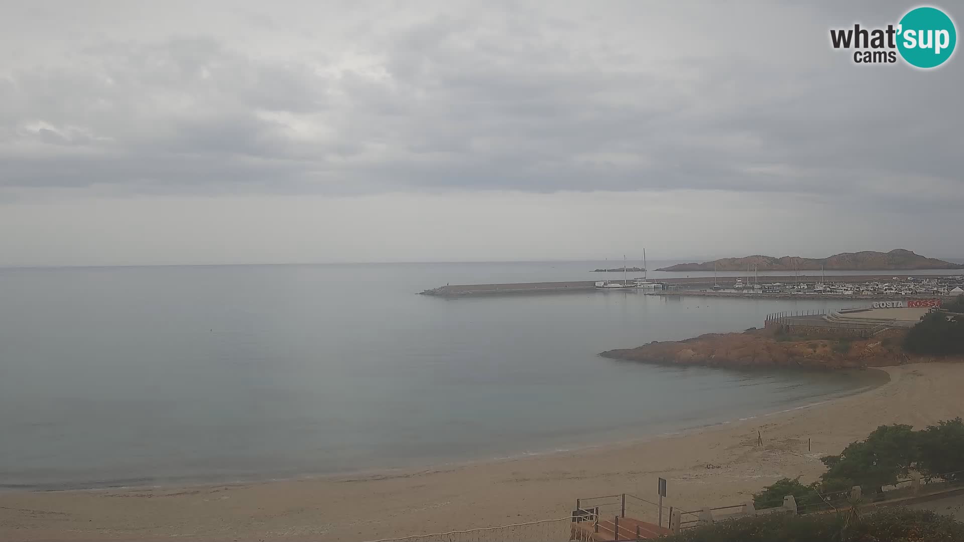 Isola Rossa Strand Webcam – Live-Ansicht der atemberaubenden Küstenlinie von Sardinien