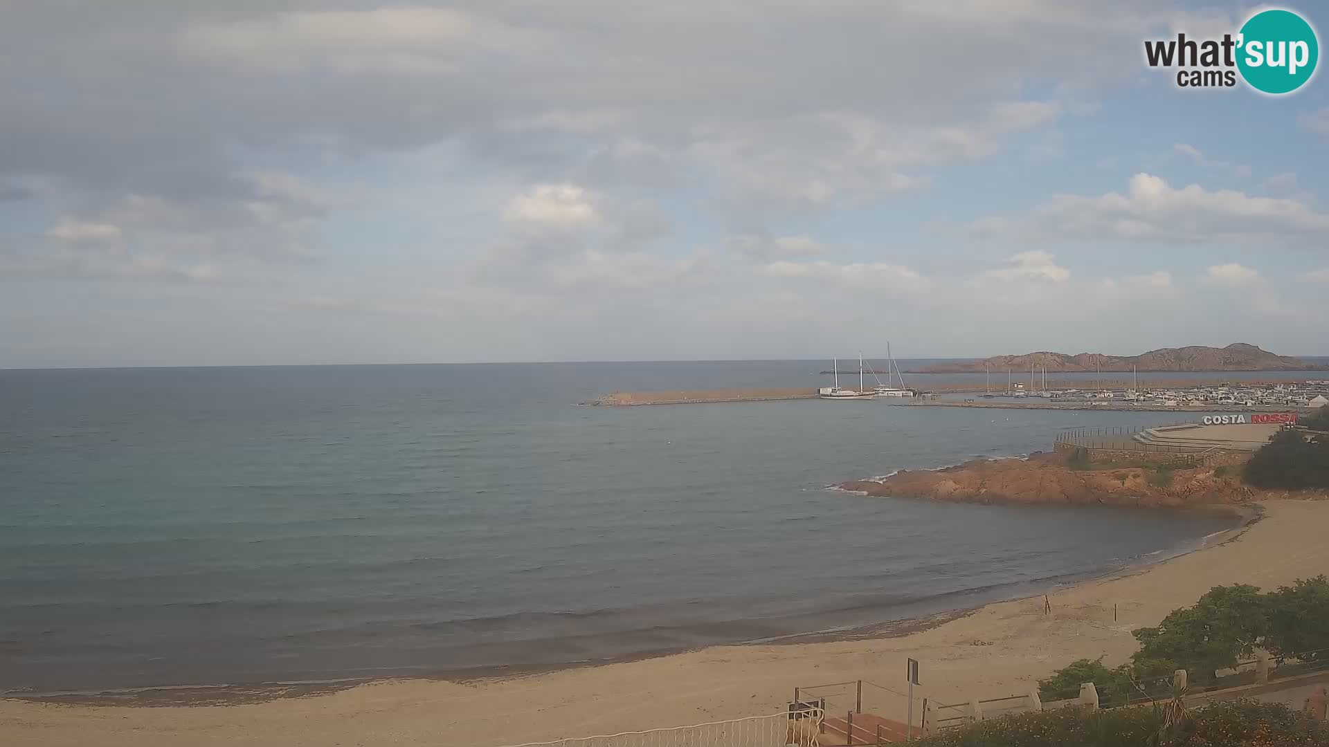 Webcam de la playa de Isola Rossa – Vista en vivo de la maravillosa costa de Cerdeña