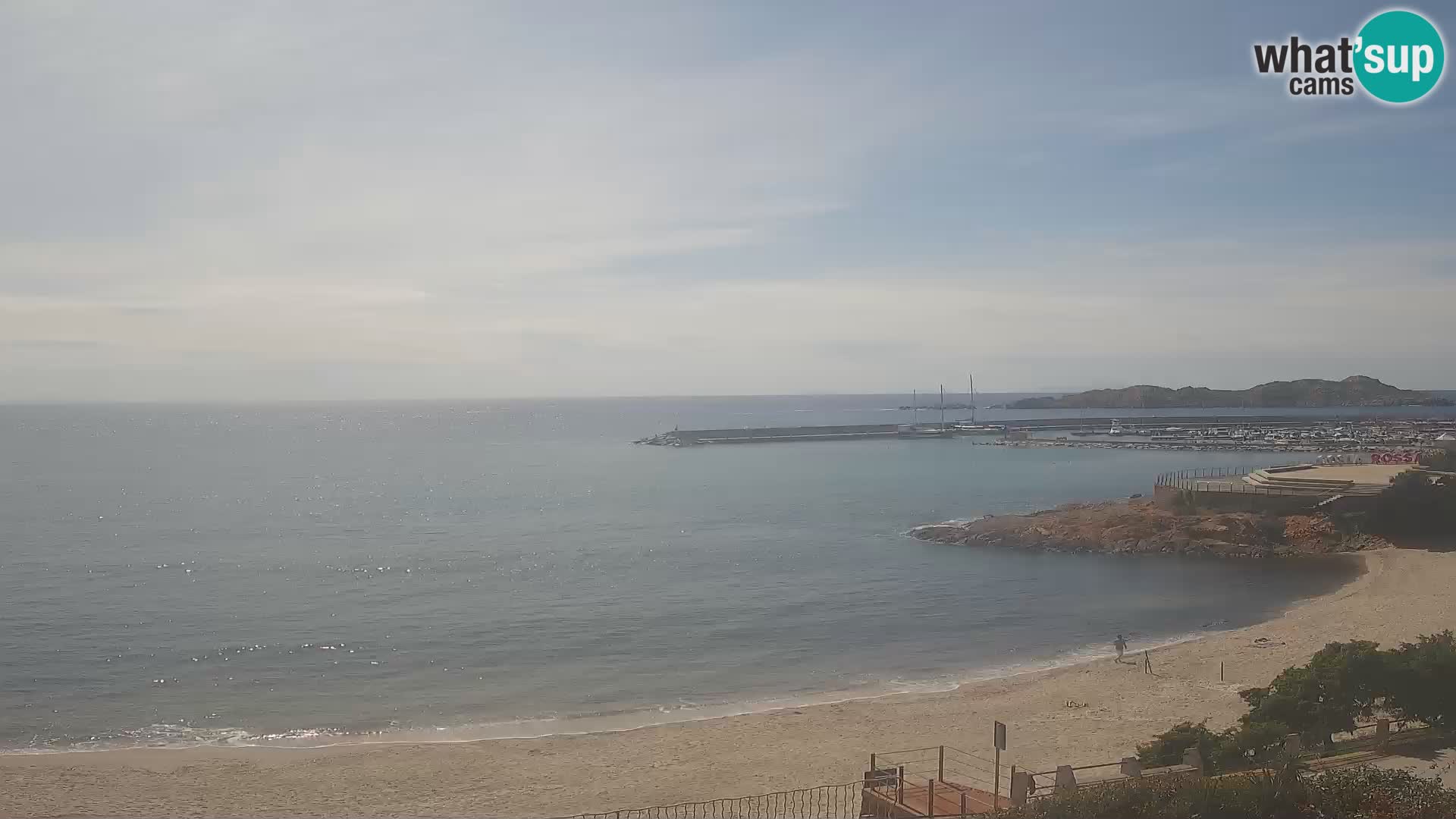 Isola Rossa Strand Webcam – Live-Ansicht der atemberaubenden Küstenlinie von Sardinien