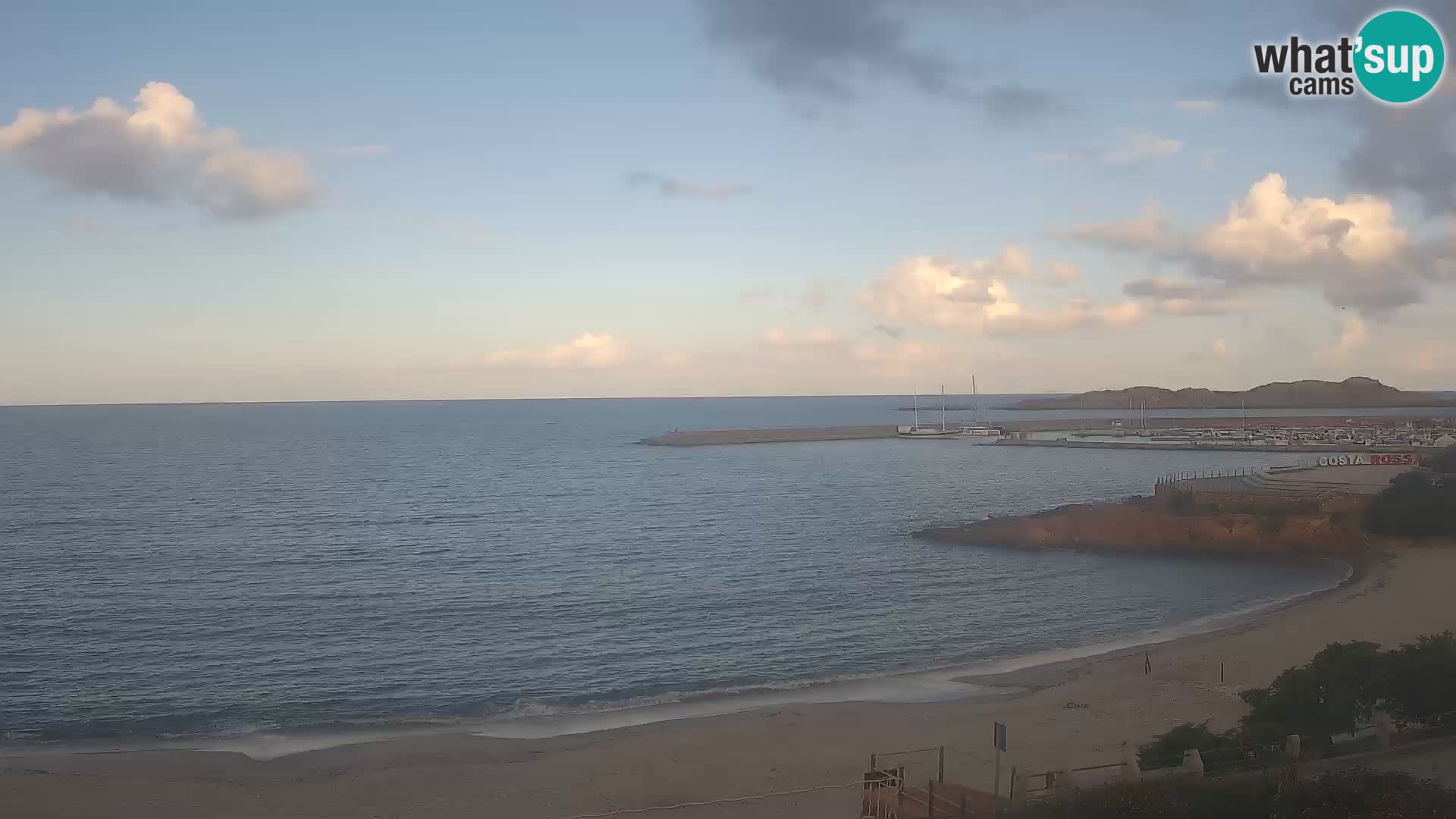 Webcam de la playa de Isola Rossa – Vista en vivo de la maravillosa costa de Cerdeña