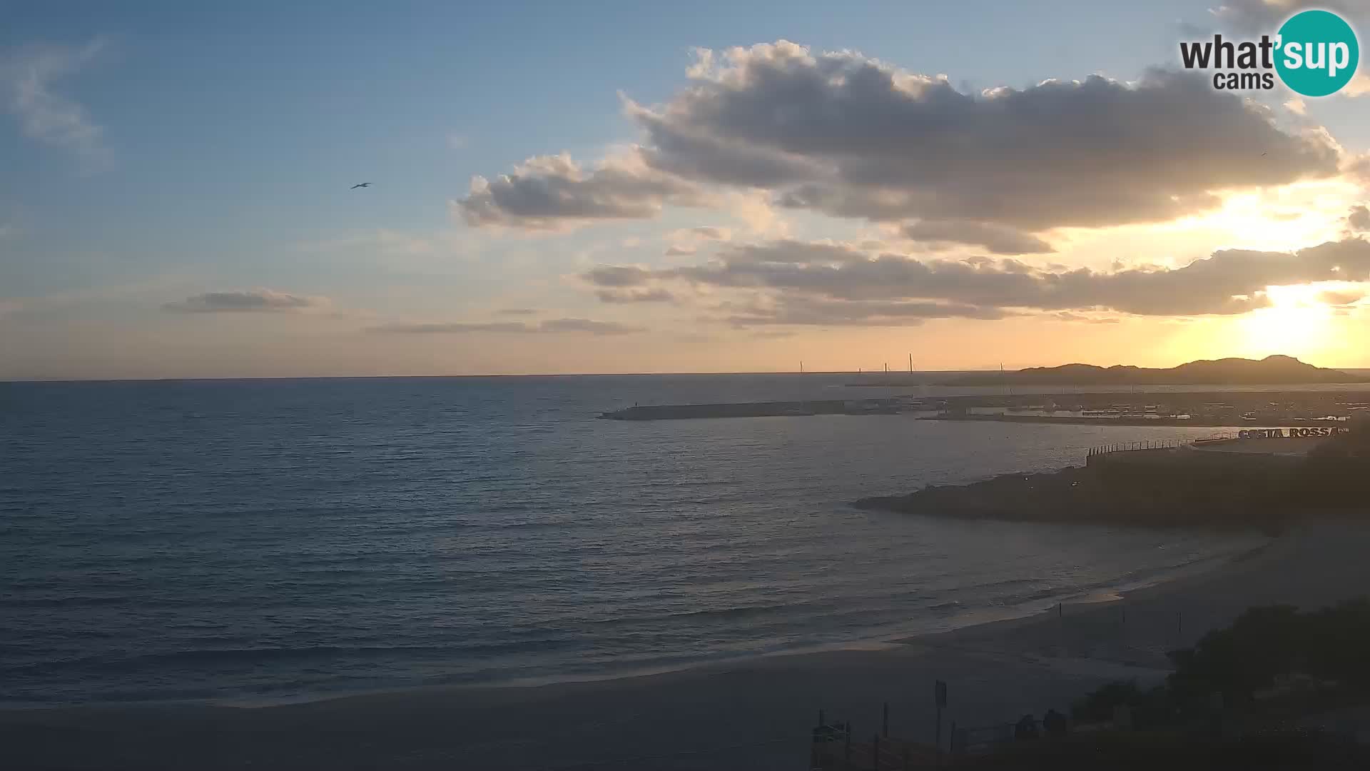 Webcam de la plage d’Isola Rossa – Vue en direct de la magnifique côte de la Sardaigne