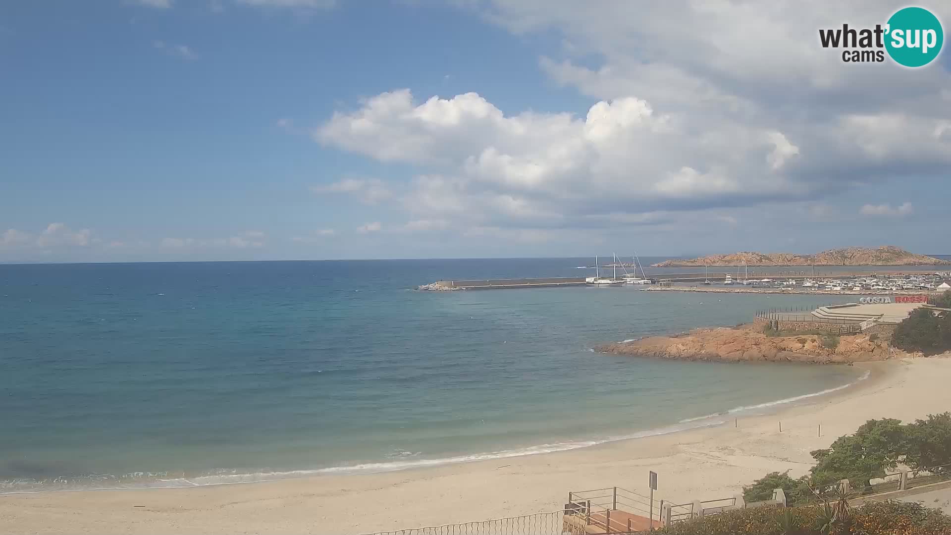 Webcam de la playa de Isola Rossa – Vista en vivo de la maravillosa costa de Cerdeña