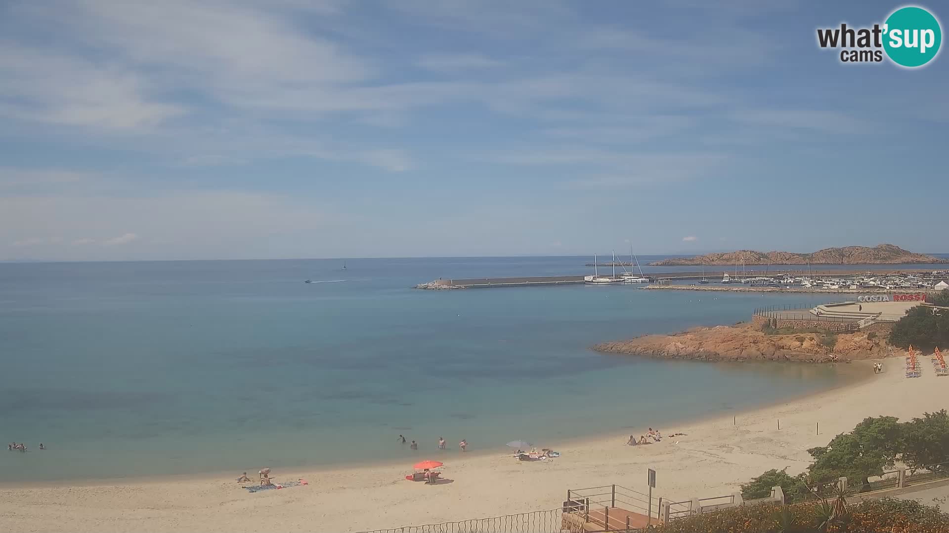 Spletna kamera plaže Isola Rossa – V živo si oglejte čudovito obalo Sardinije
