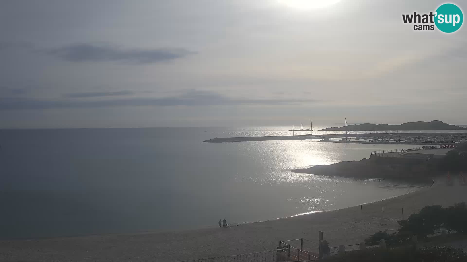 Isola Rossa Strand Webcam – Live-Ansicht der atemberaubenden Küstenlinie von Sardinien