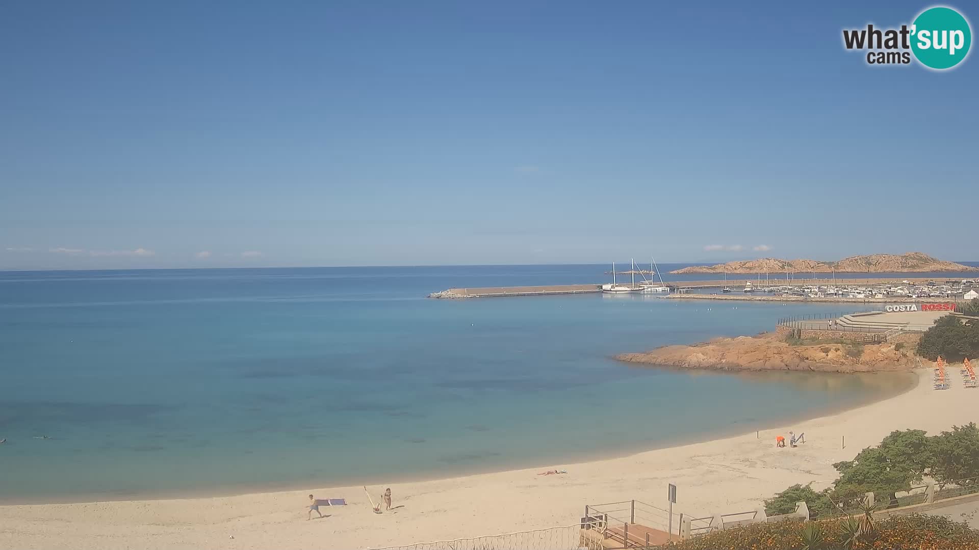 Spletna kamera plaže Isola Rossa – V živo si oglejte čudovito obalo Sardinije