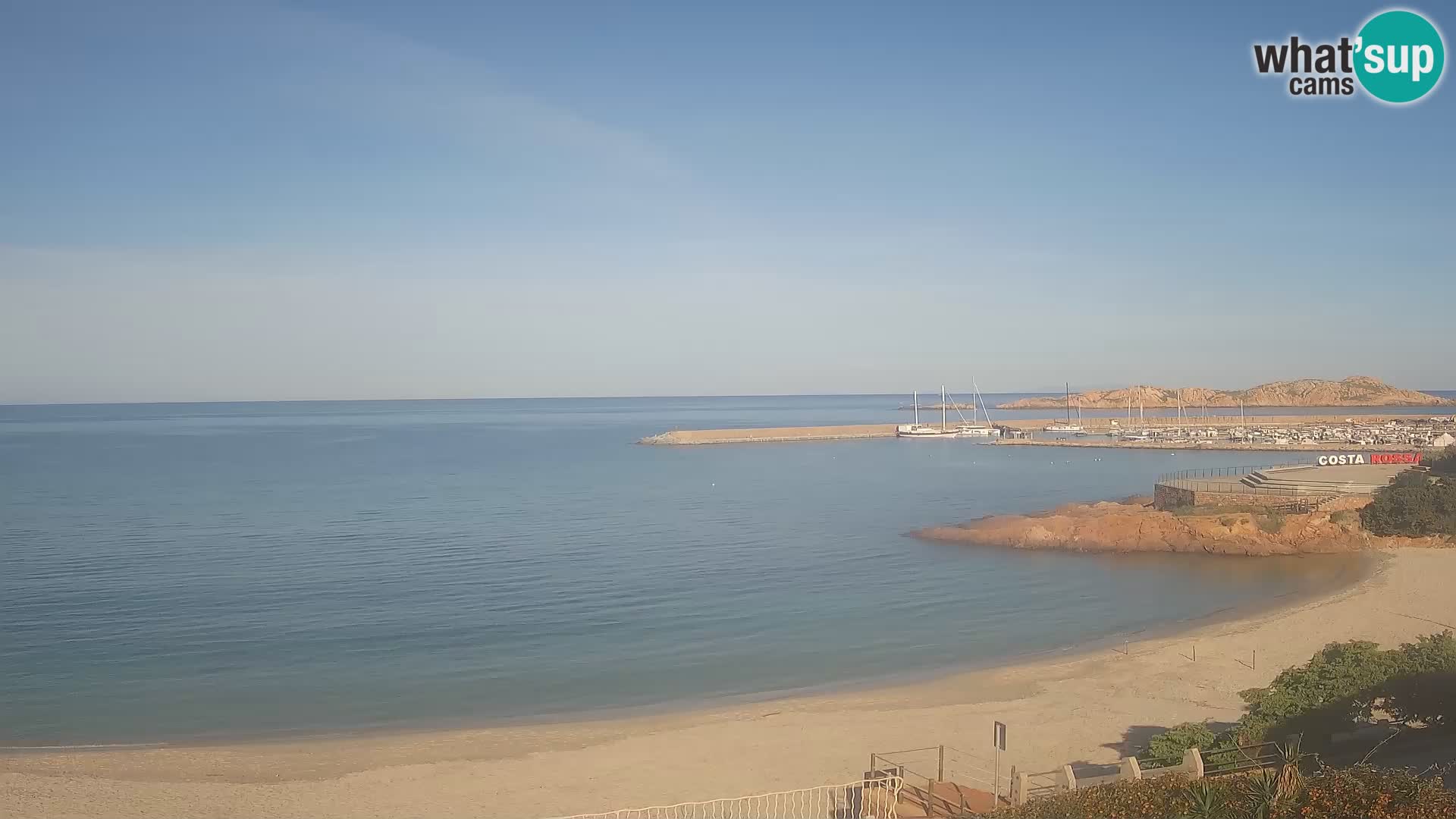 Webcam de la playa de Isola Rossa – Vista en vivo de la maravillosa costa de Cerdeña