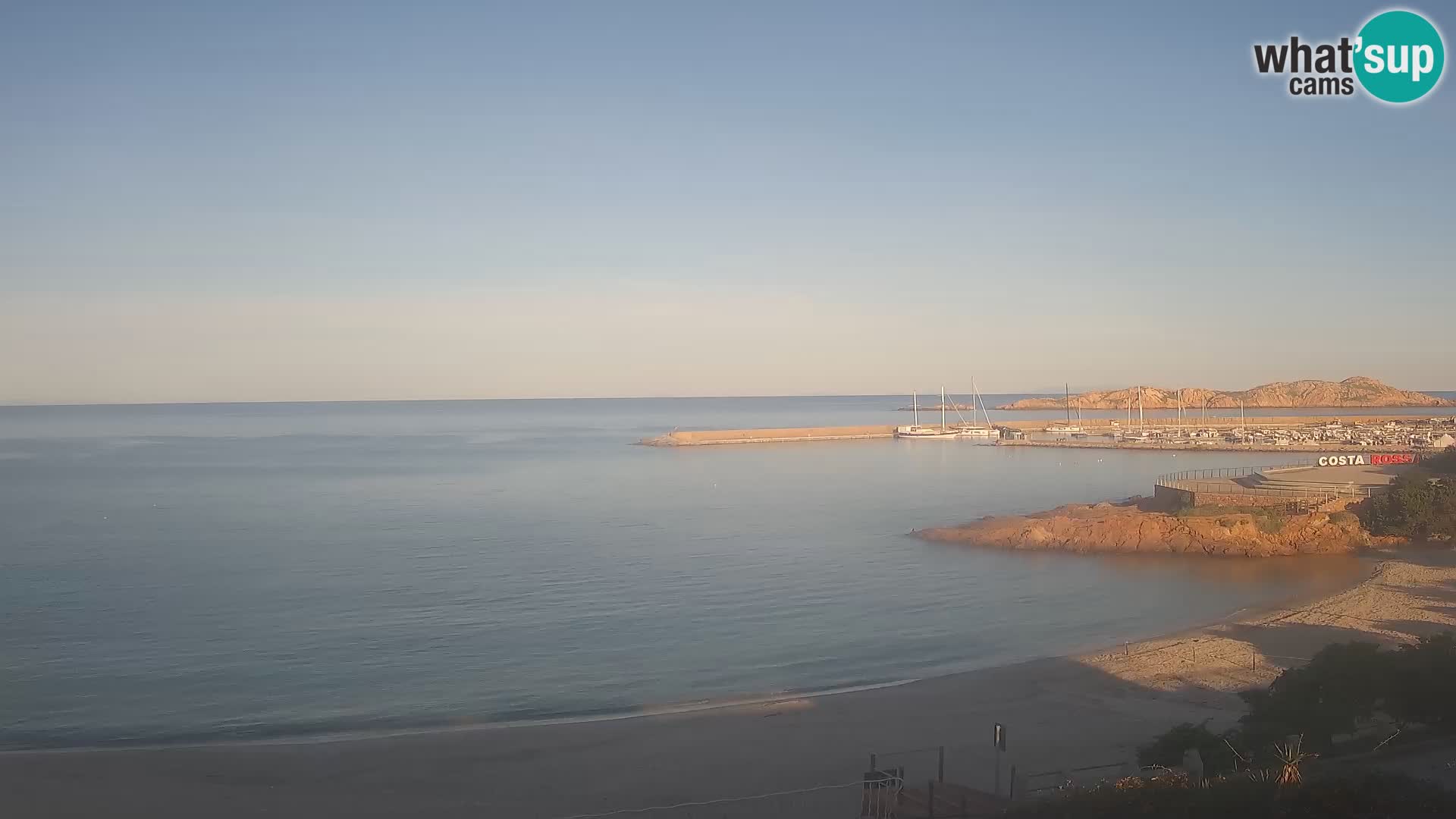 Webcam de la playa de Isola Rossa – Vista en vivo de la maravillosa costa de Cerdeña