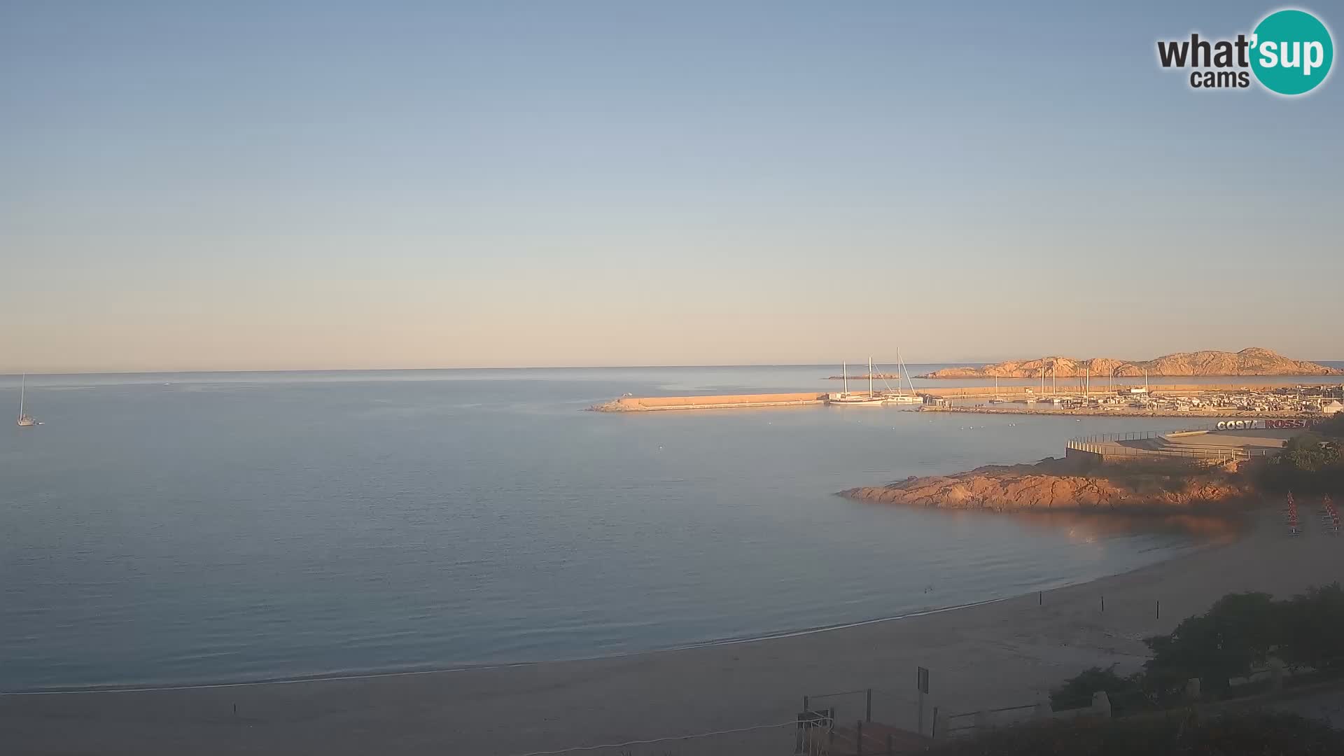 Isola Rossa Strand Webcam – Live-Ansicht der atemberaubenden Küstenlinie von Sardinien