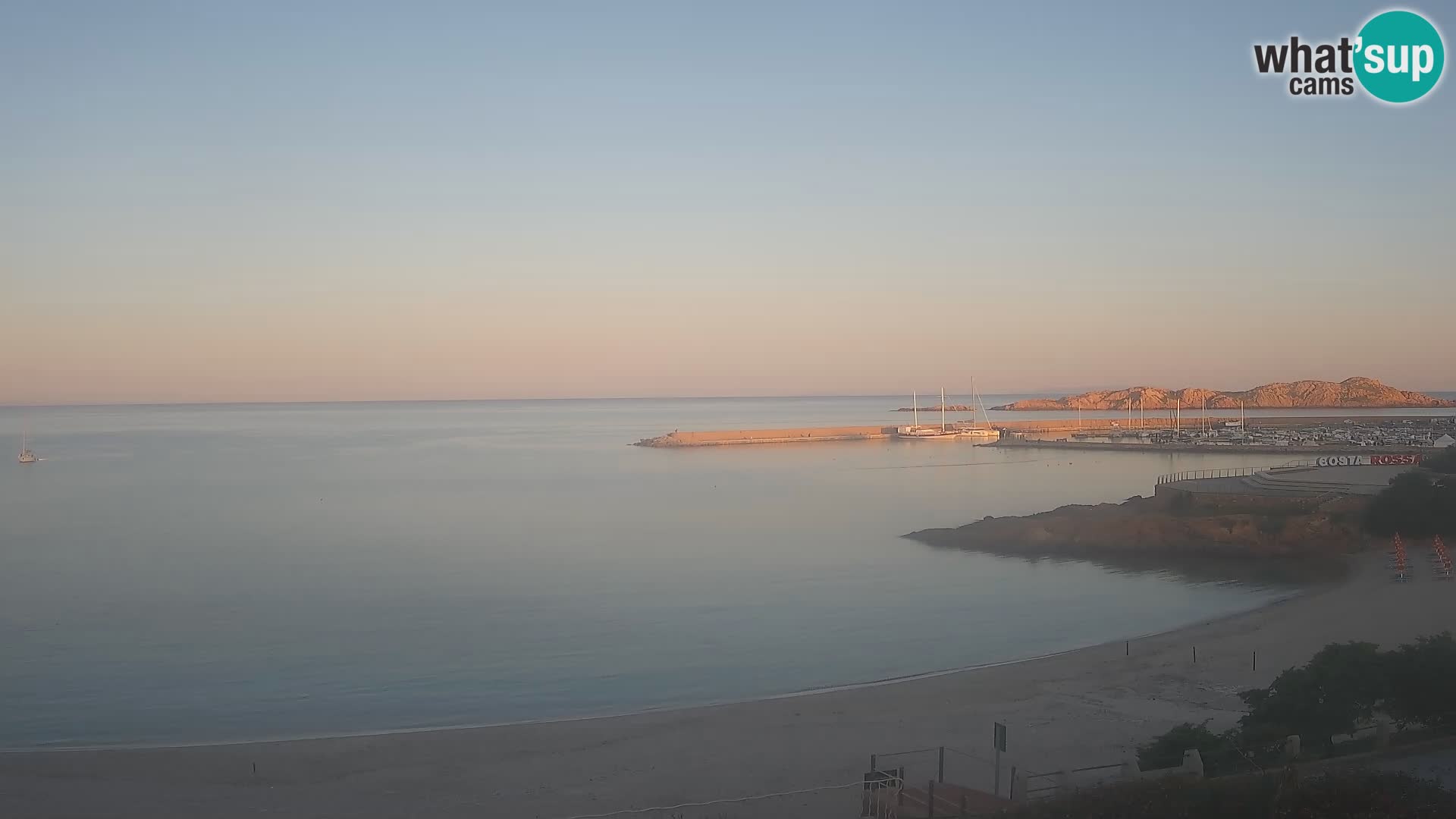 Isola Rossa Strand Webcam – Live-Ansicht der atemberaubenden Küstenlinie von Sardinien