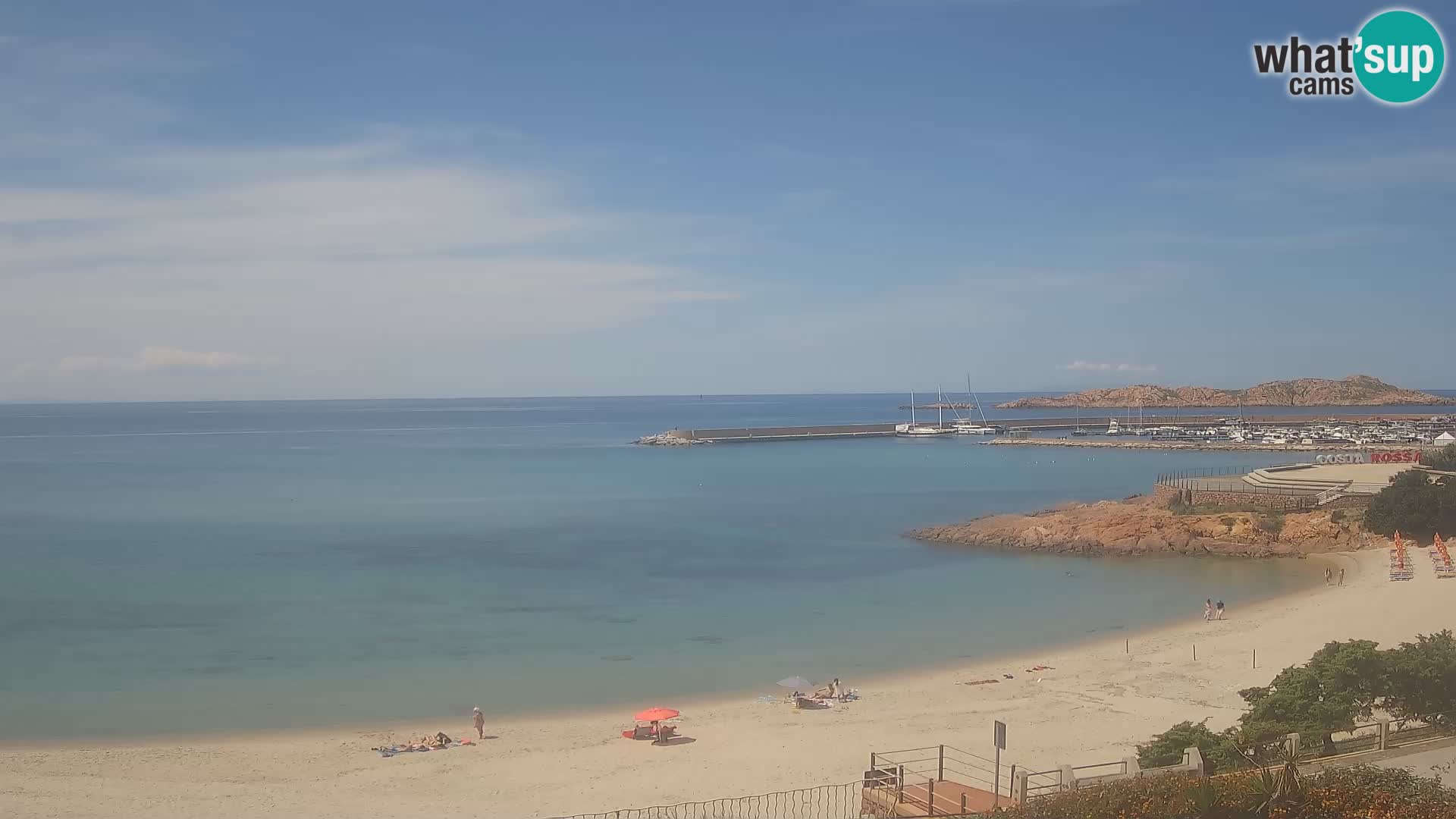Spletna kamera plaže Isola Rossa – V živo si oglejte čudovito obalo Sardinije