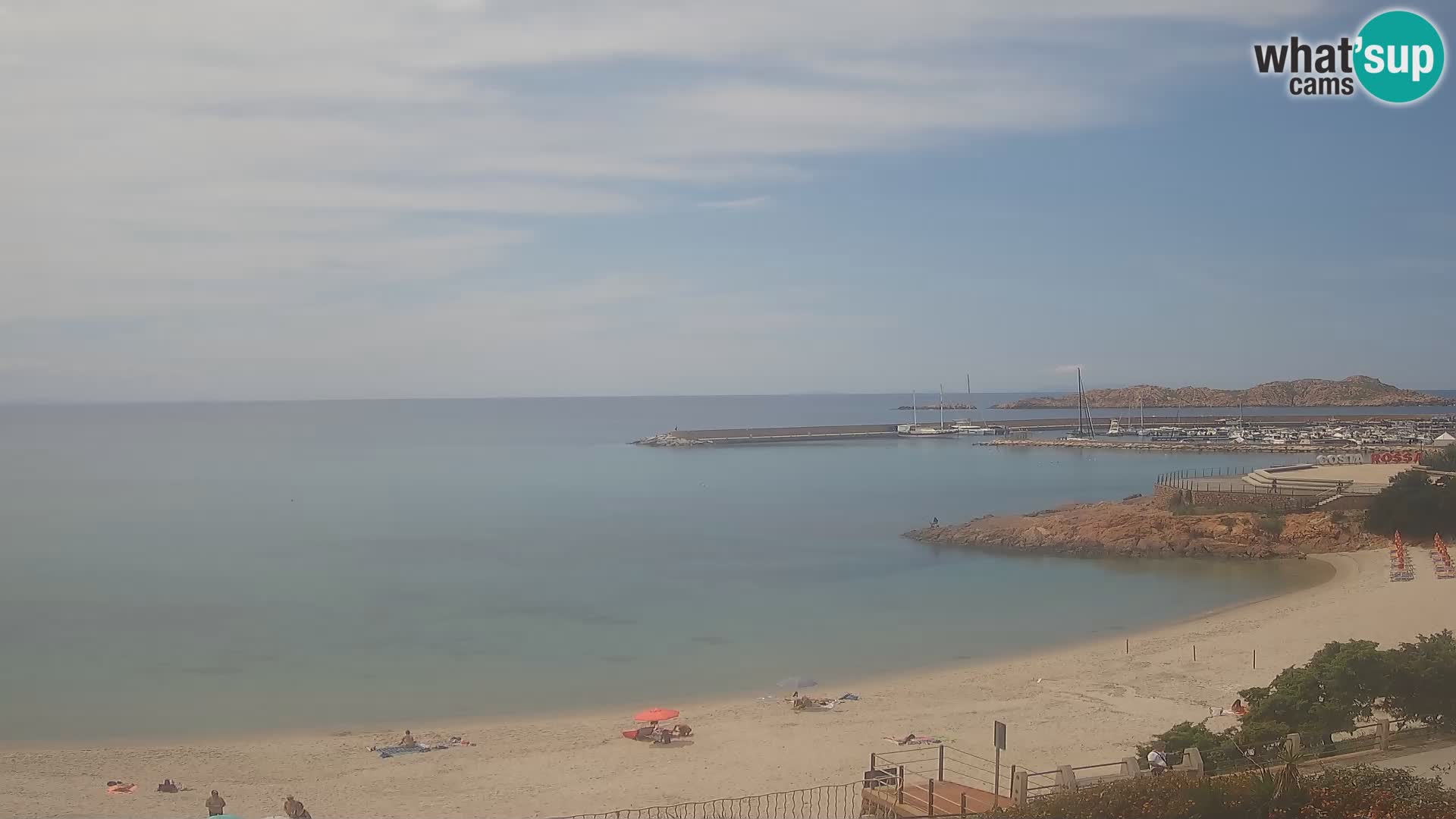 Webcam de la playa de Isola Rossa – Vista en vivo de la maravillosa costa de Cerdeña