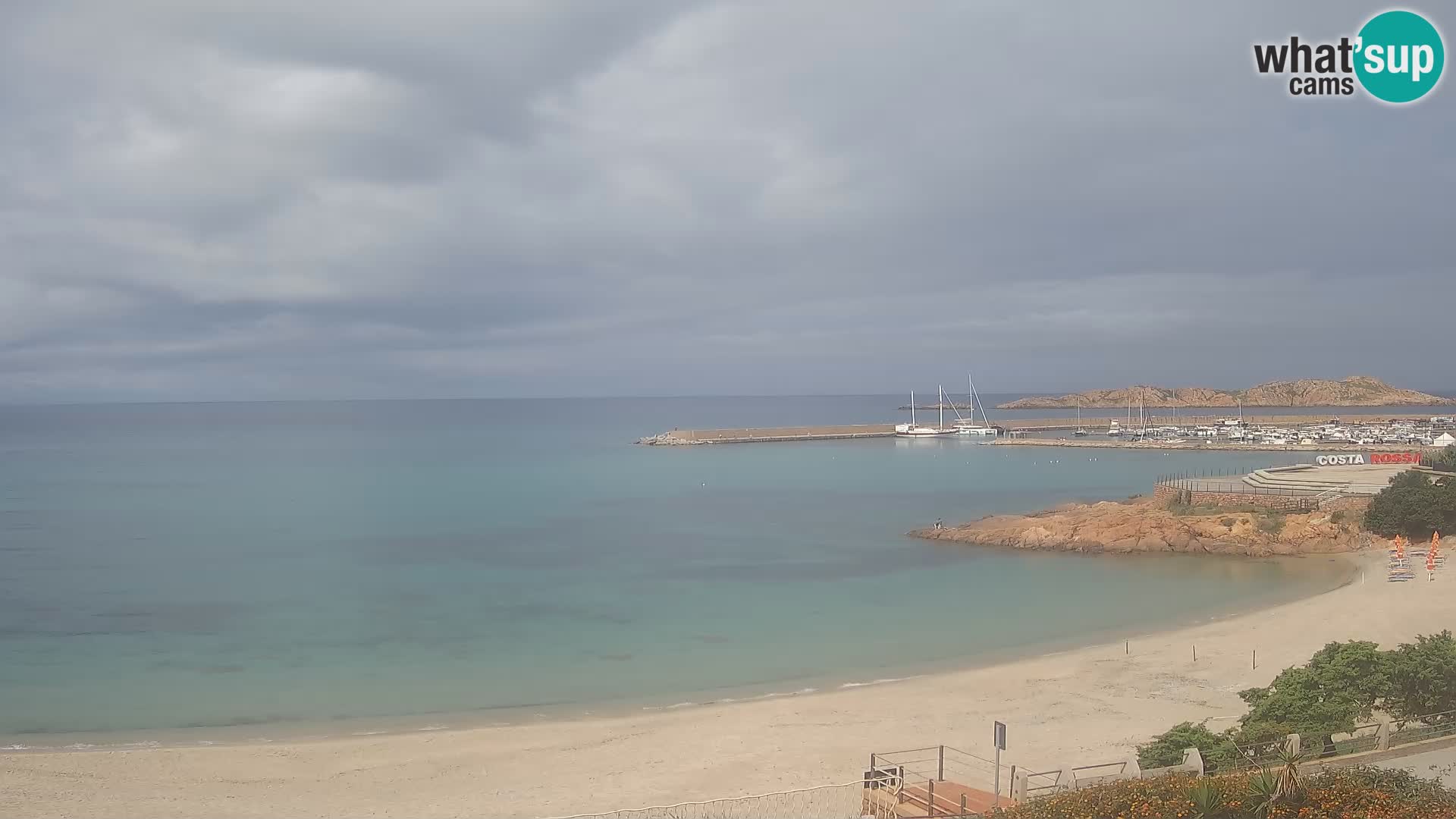Isola Rossa Strand Webcam – Live-Ansicht der atemberaubenden Küstenlinie von Sardinien