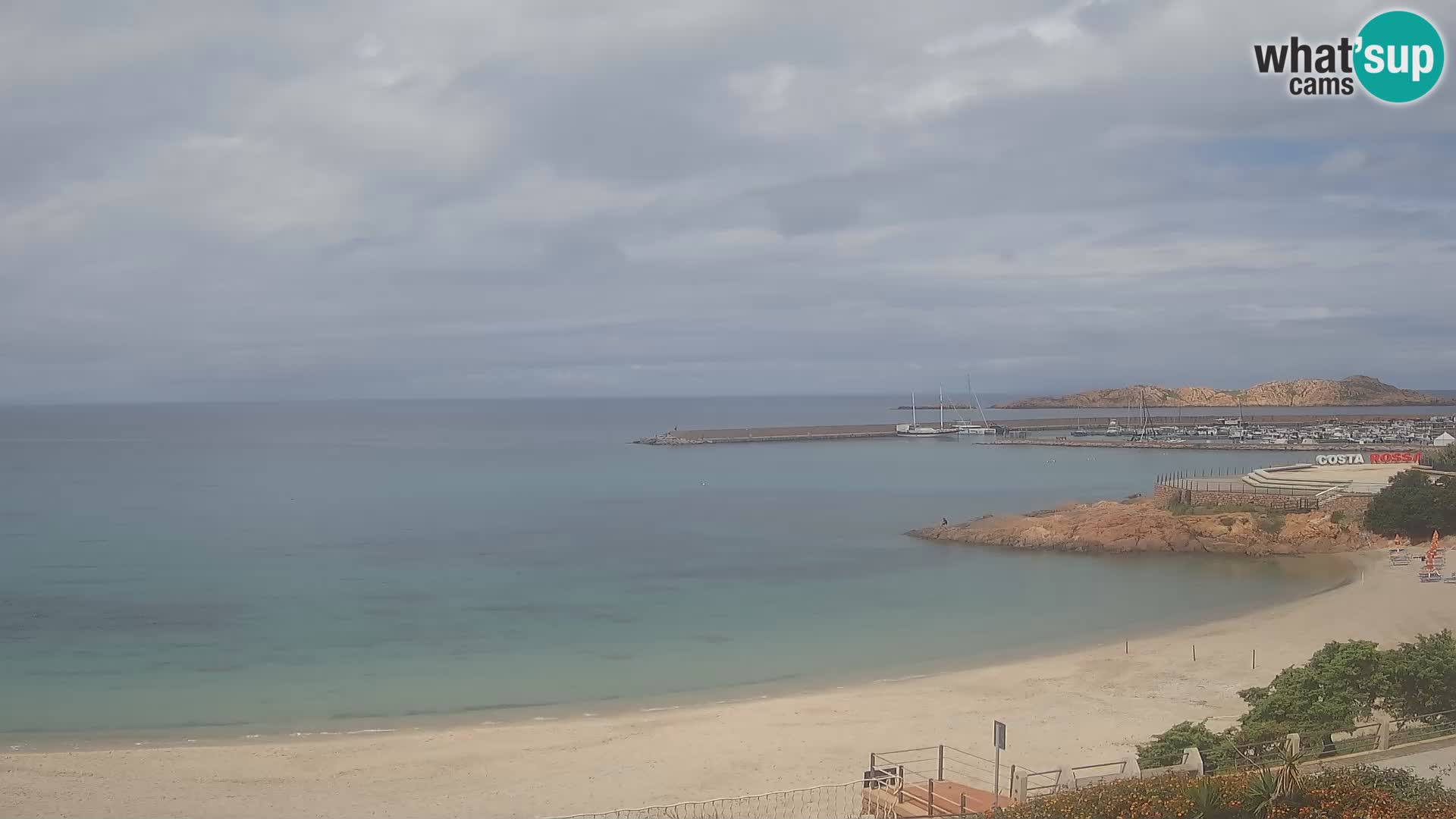 Webcam de la plage d’Isola Rossa – Vue en direct de la magnifique côte de la Sardaigne