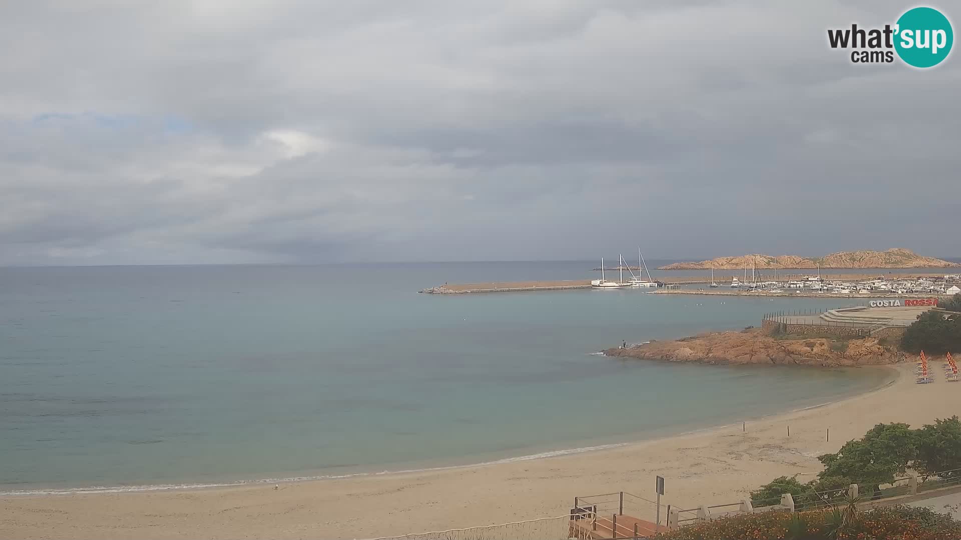Isola Rossa Strand Webcam – Live-Ansicht der atemberaubenden Küstenlinie von Sardinien