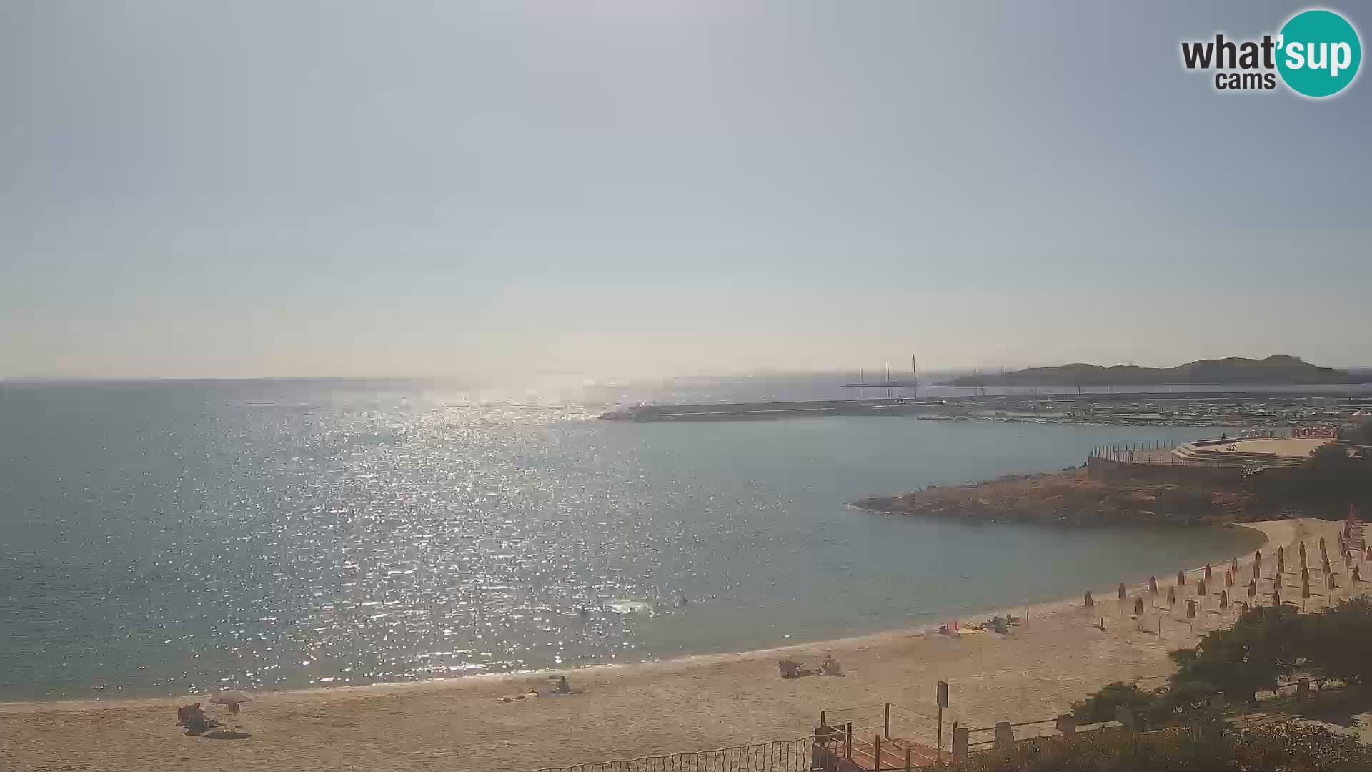 Webcam de la playa de Isola Rossa – Vista en vivo de la maravillosa costa de Cerdeña
