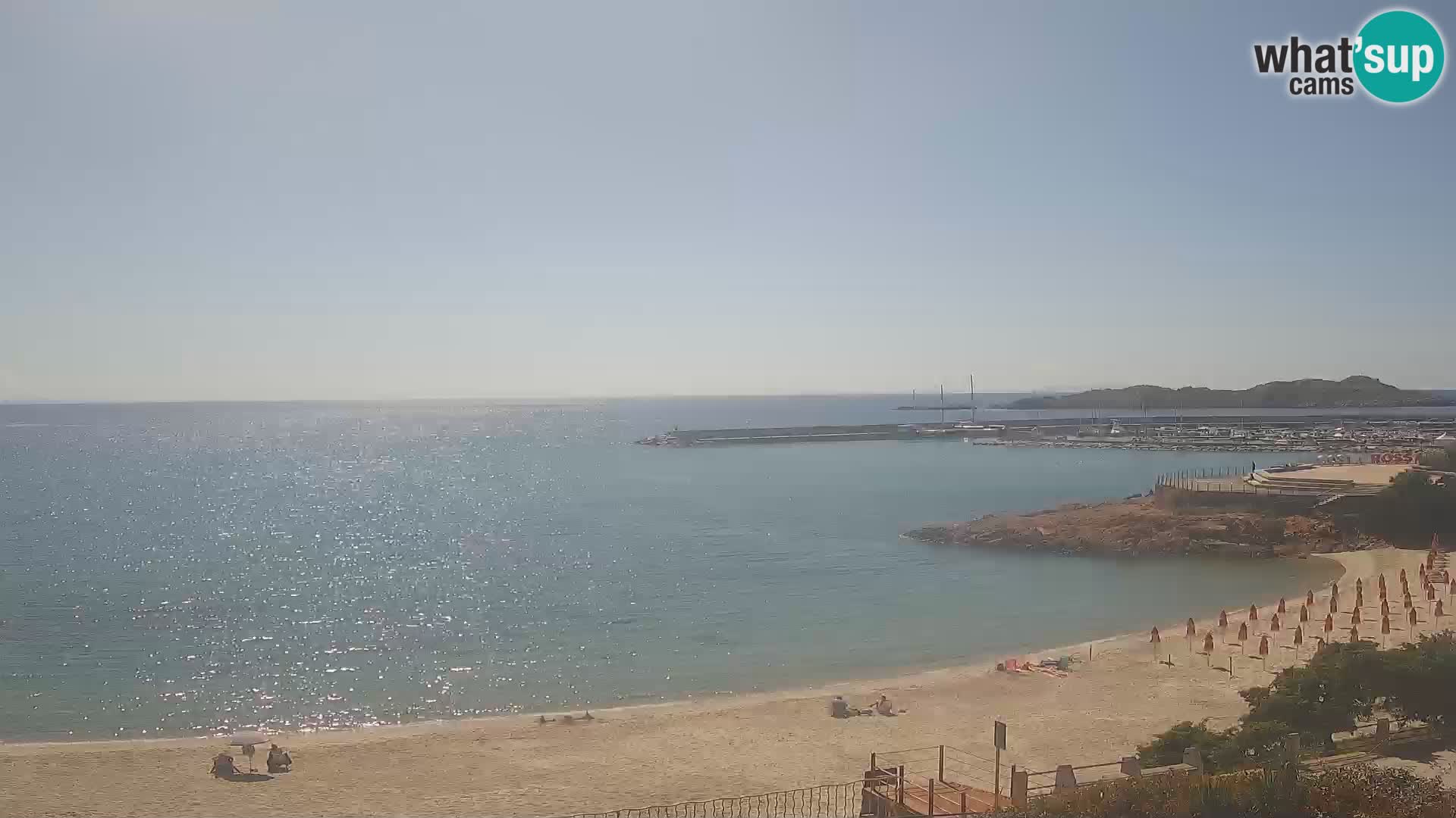 Isola Rossa Strand Webcam – Live-Ansicht der atemberaubenden Küstenlinie von Sardinien