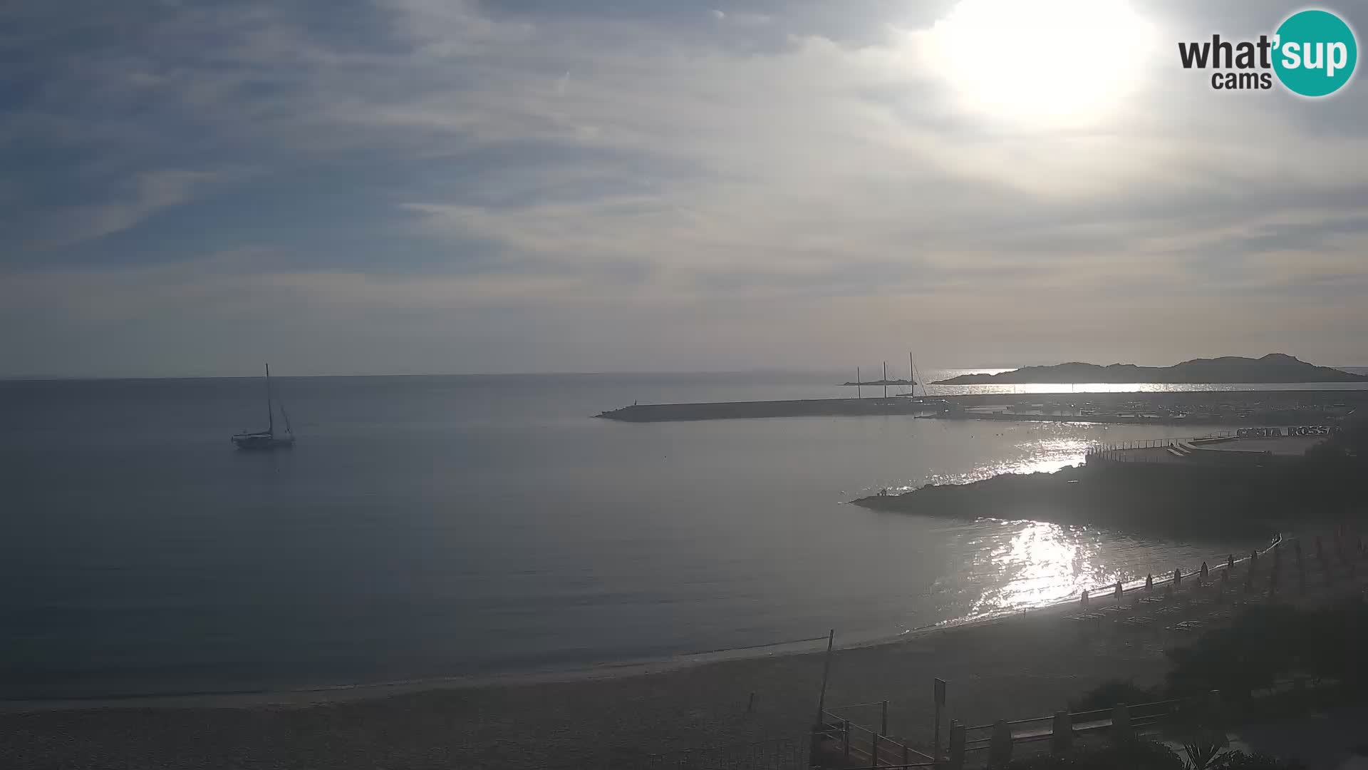 Webcam de la playa de Isola Rossa – Vista en vivo de la maravillosa costa de Cerdeña