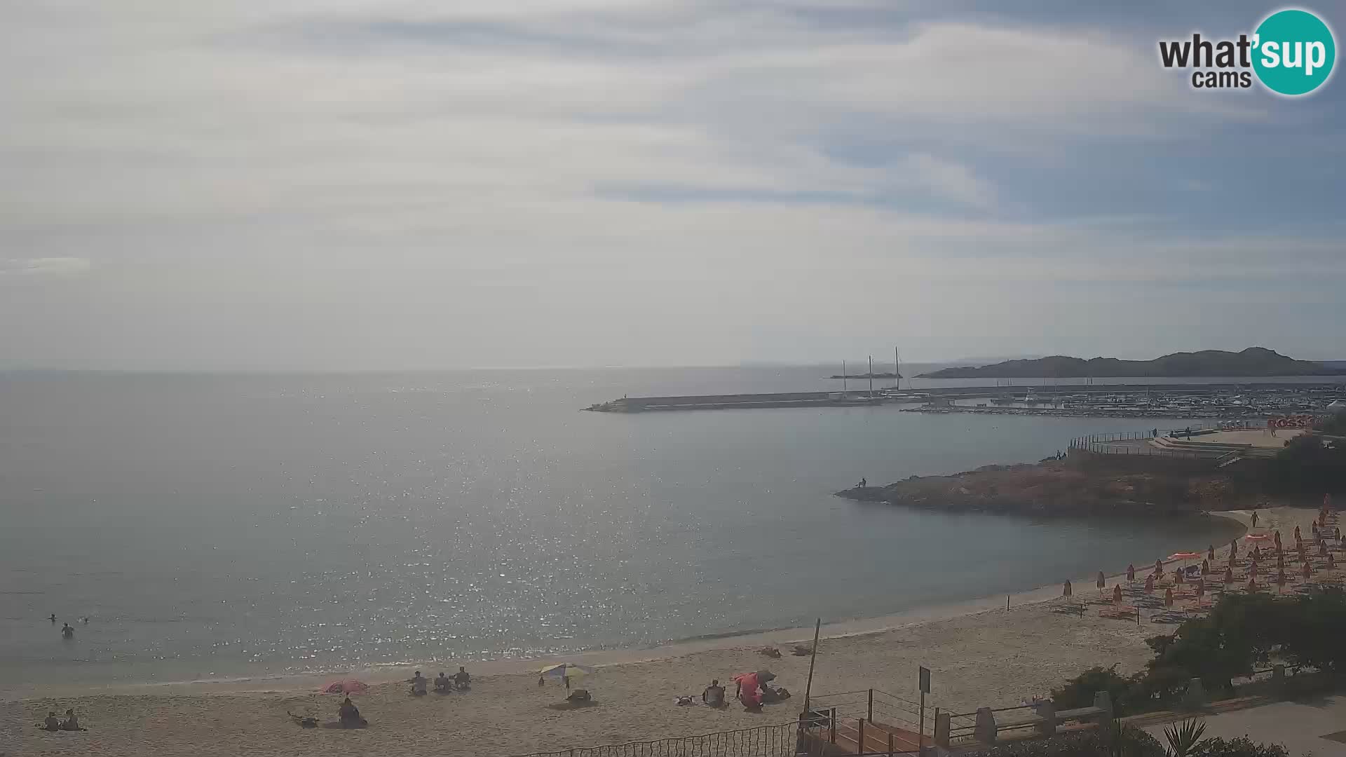 Webcam de la plage d’Isola Rossa – Vue en direct de la magnifique côte de la Sardaigne
