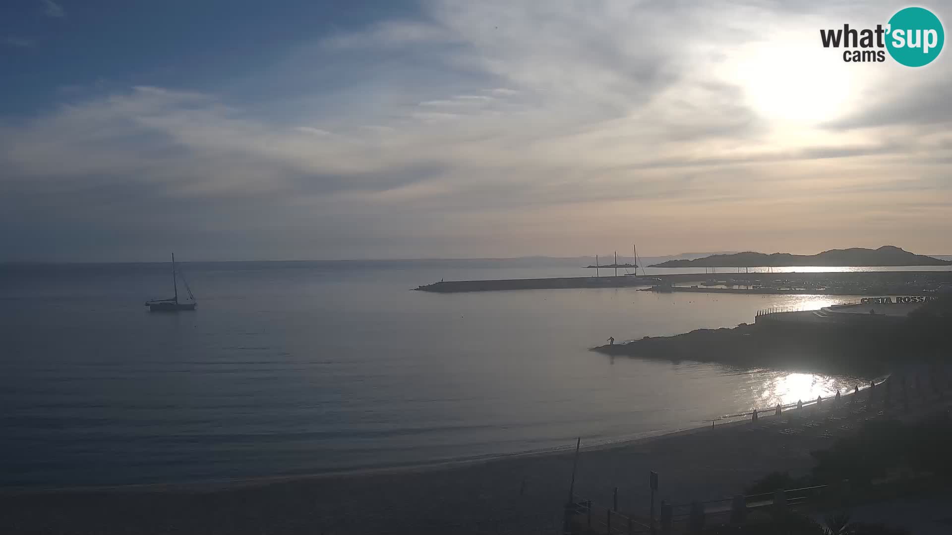 Webcam de la playa de Isola Rossa – Vista en vivo de la maravillosa costa de Cerdeña