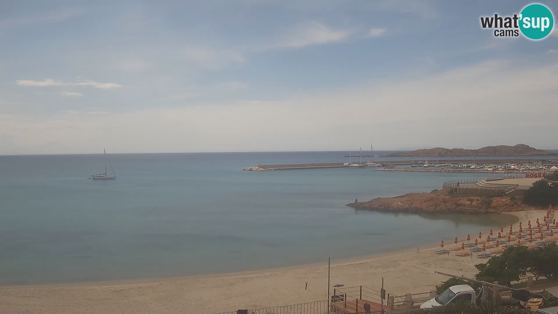 Spletna kamera plaže Isola Rossa – V živo si oglejte čudovito obalo Sardinije