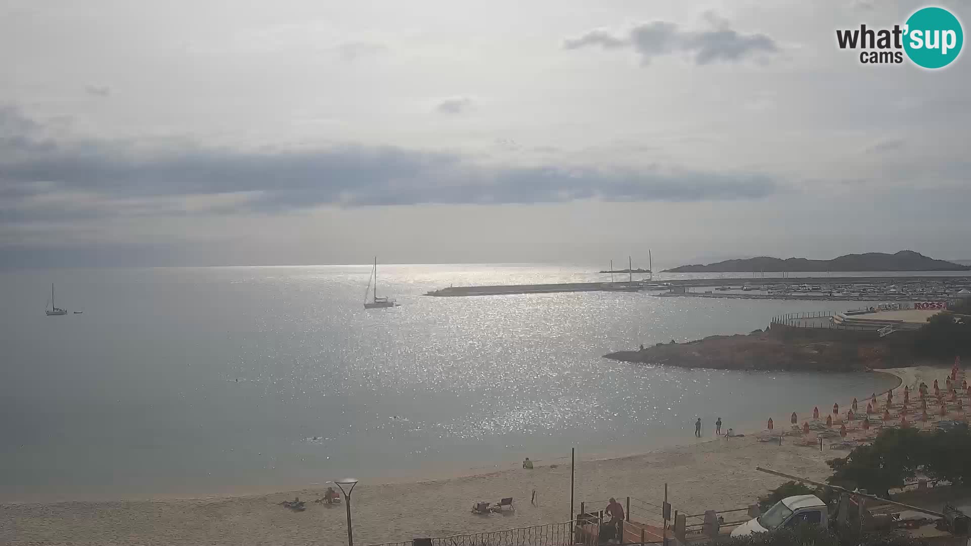 Isola Rossa Strand Webcam – Live-Ansicht der atemberaubenden Küstenlinie von Sardinien