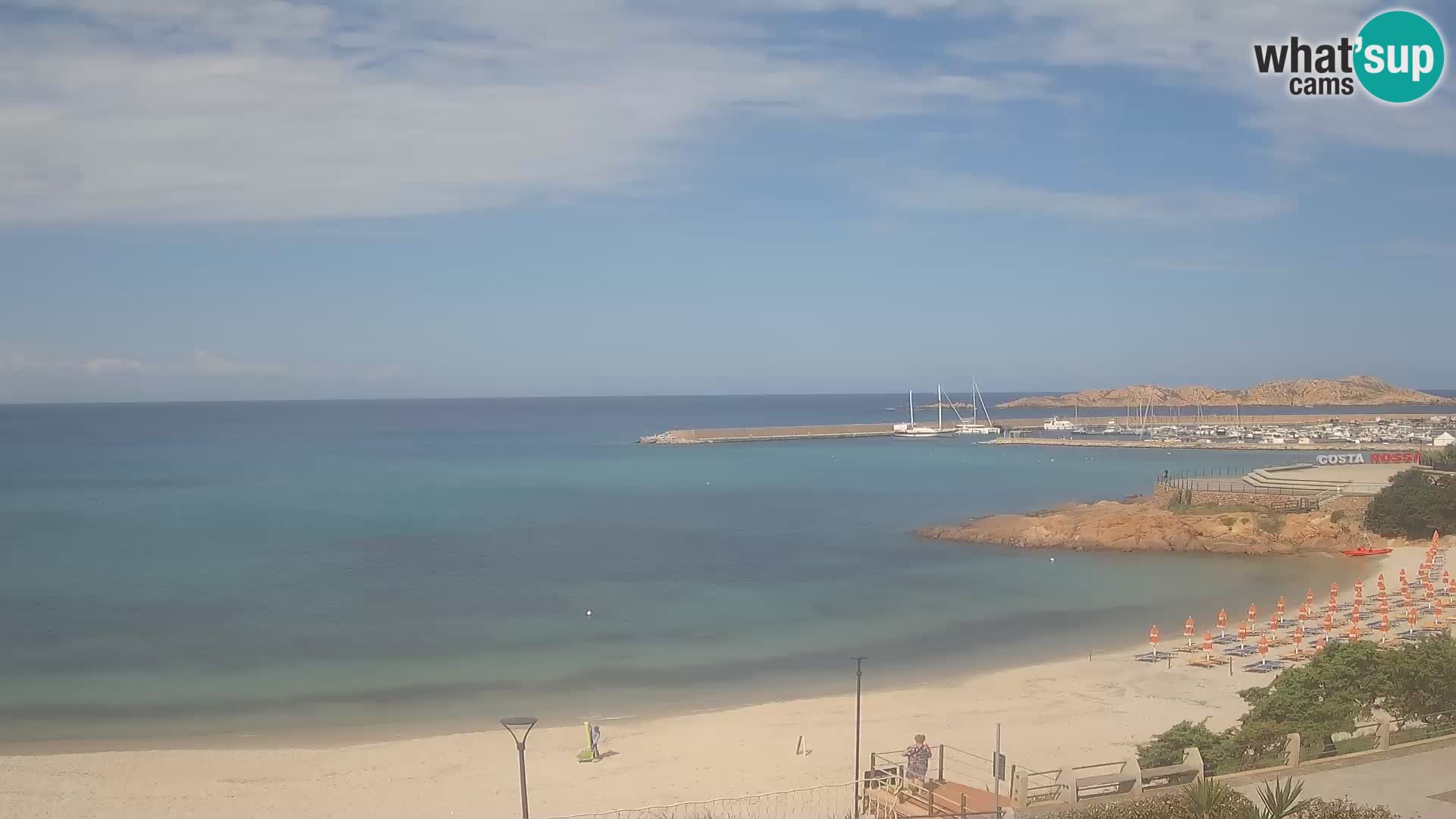 Spletna kamera plaže Isola Rossa – V živo si oglejte čudovito obalo Sardinije