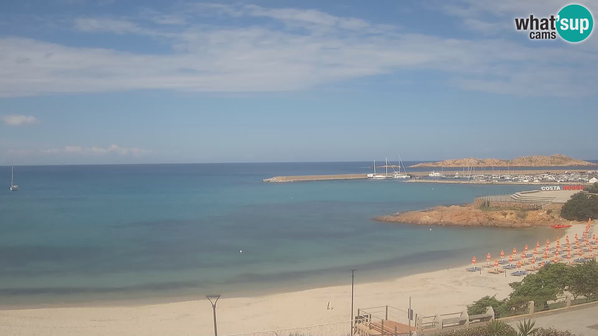 Spletna kamera plaže Isola Rossa – V živo si oglejte čudovito obalo Sardinije