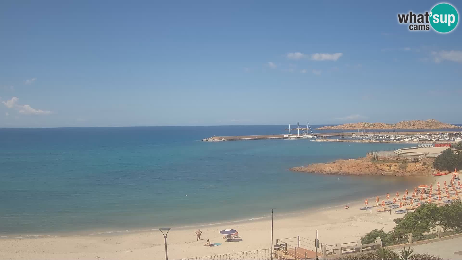 Spletna kamera plaže Isola Rossa – V živo si oglejte čudovito obalo Sardinije