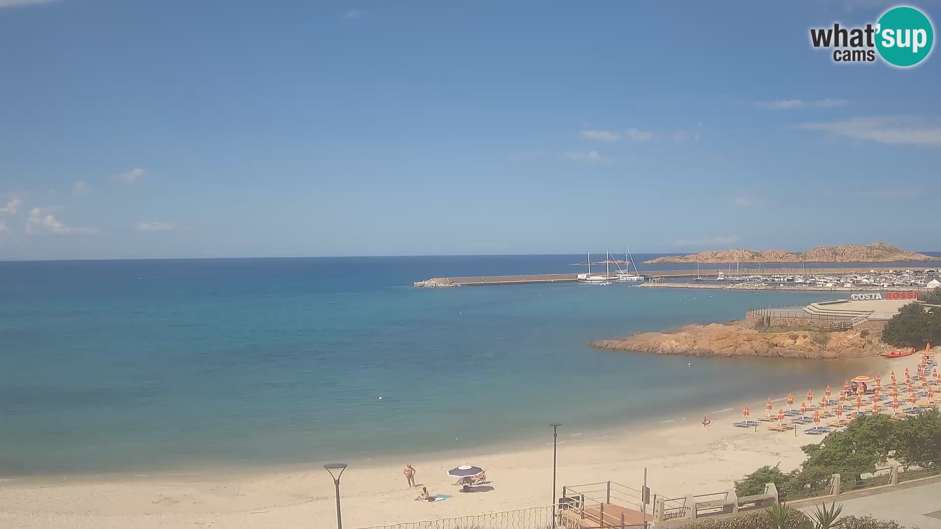 Spletna kamera plaže Isola Rossa – V živo si oglejte čudovito obalo Sardinije