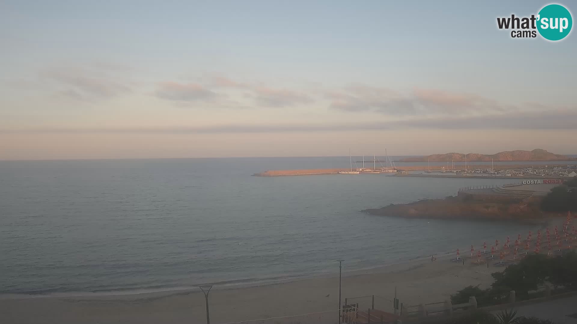 Webcam de la playa de Isola Rossa – Vista en vivo de la maravillosa costa de Cerdeña