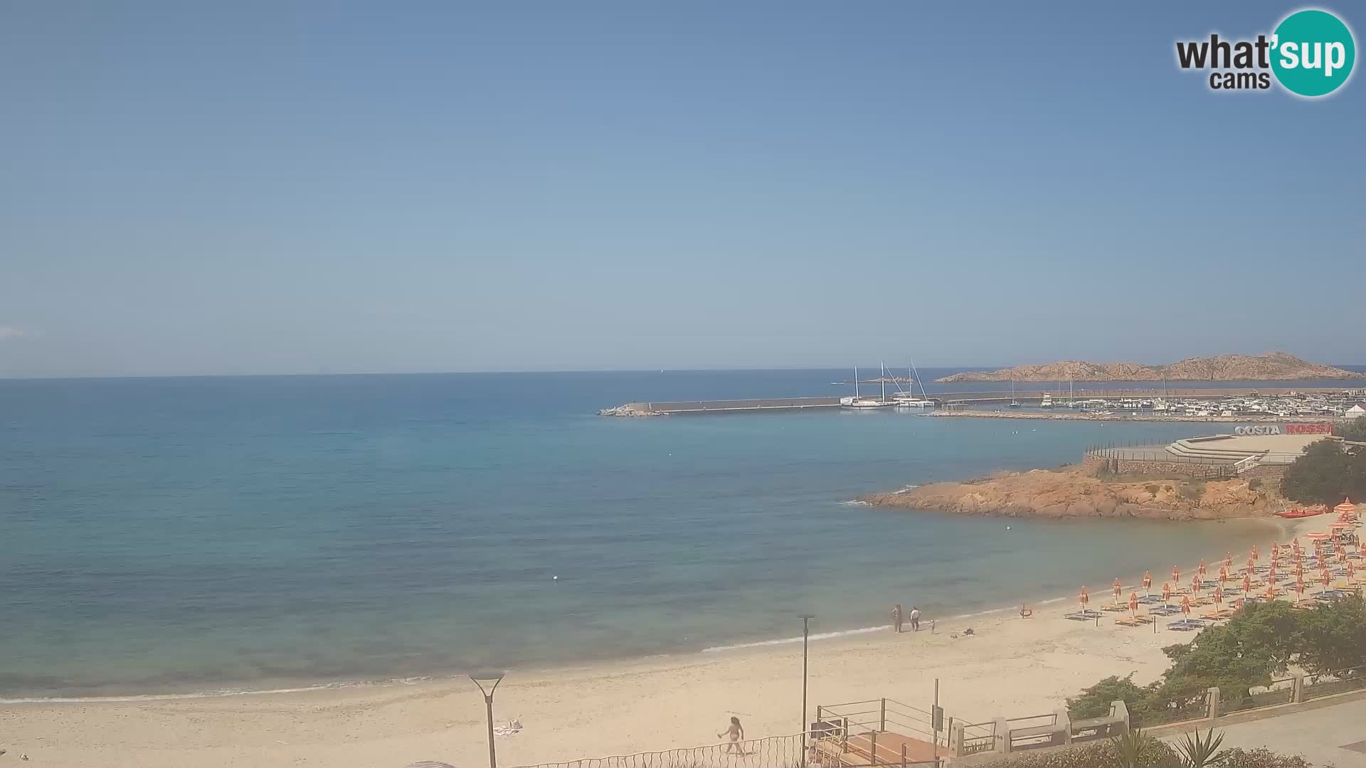 Webcam de la playa de Isola Rossa – Vista en vivo de la maravillosa costa de Cerdeña