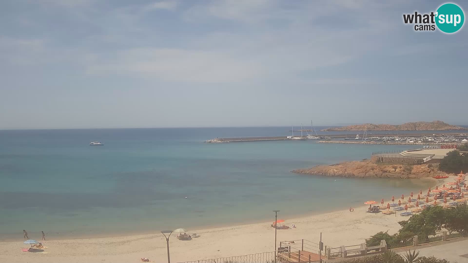 Webcam de la playa de Isola Rossa – Vista en vivo de la maravillosa costa de Cerdeña
