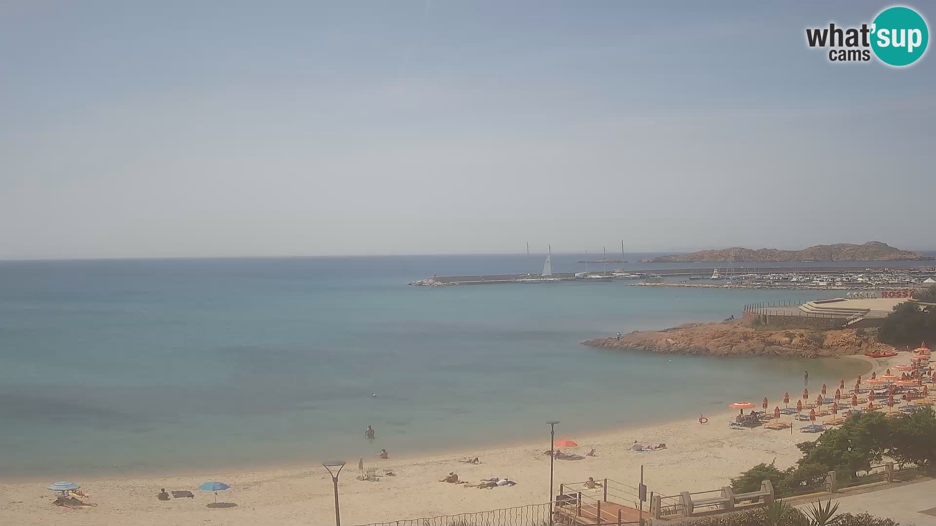 Webcam de la playa de Isola Rossa – Vista en vivo de la maravillosa costa de Cerdeña