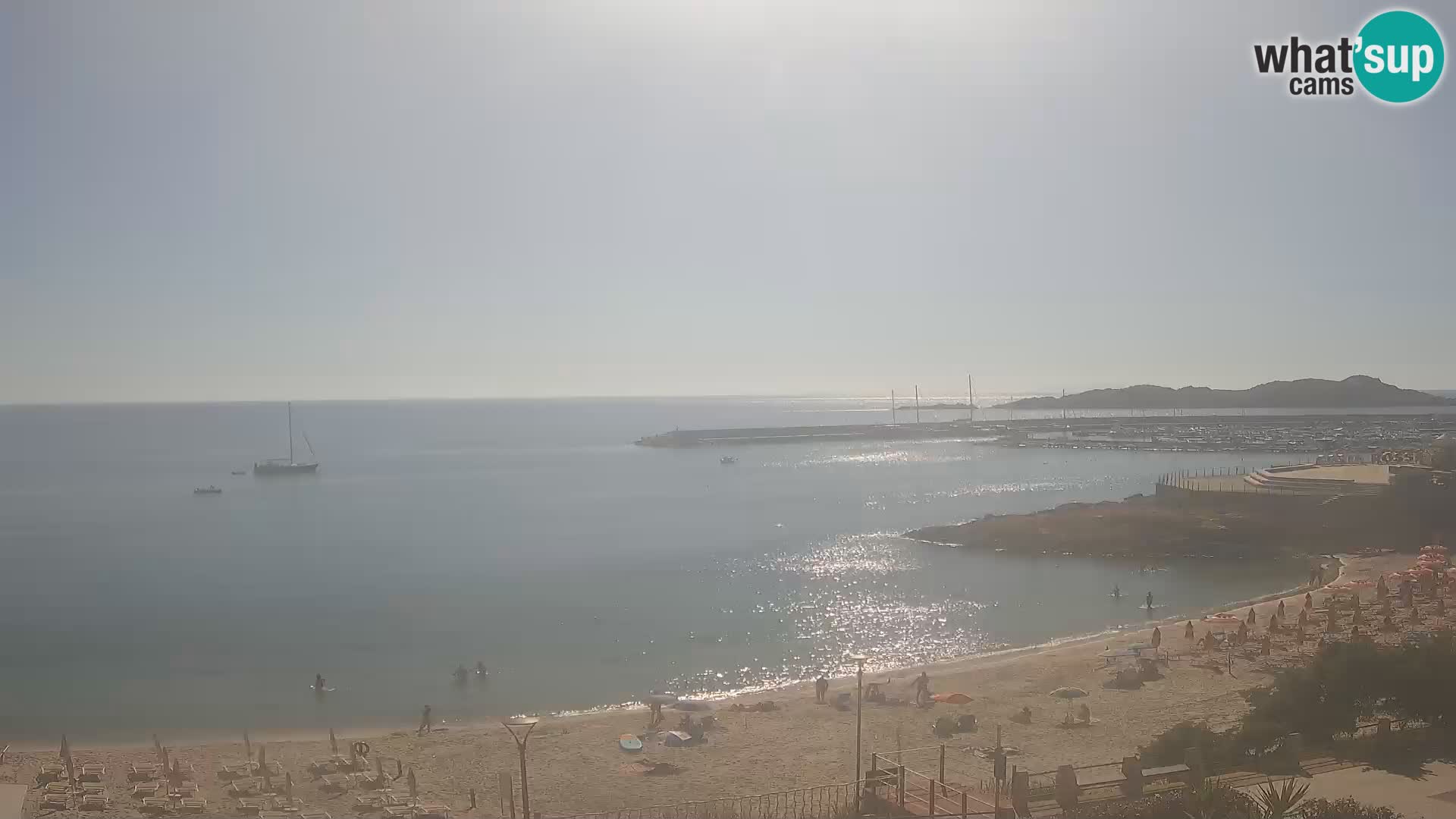 Webcam de la plage d’Isola Rossa – Vue en direct de la magnifique côte de la Sardaigne