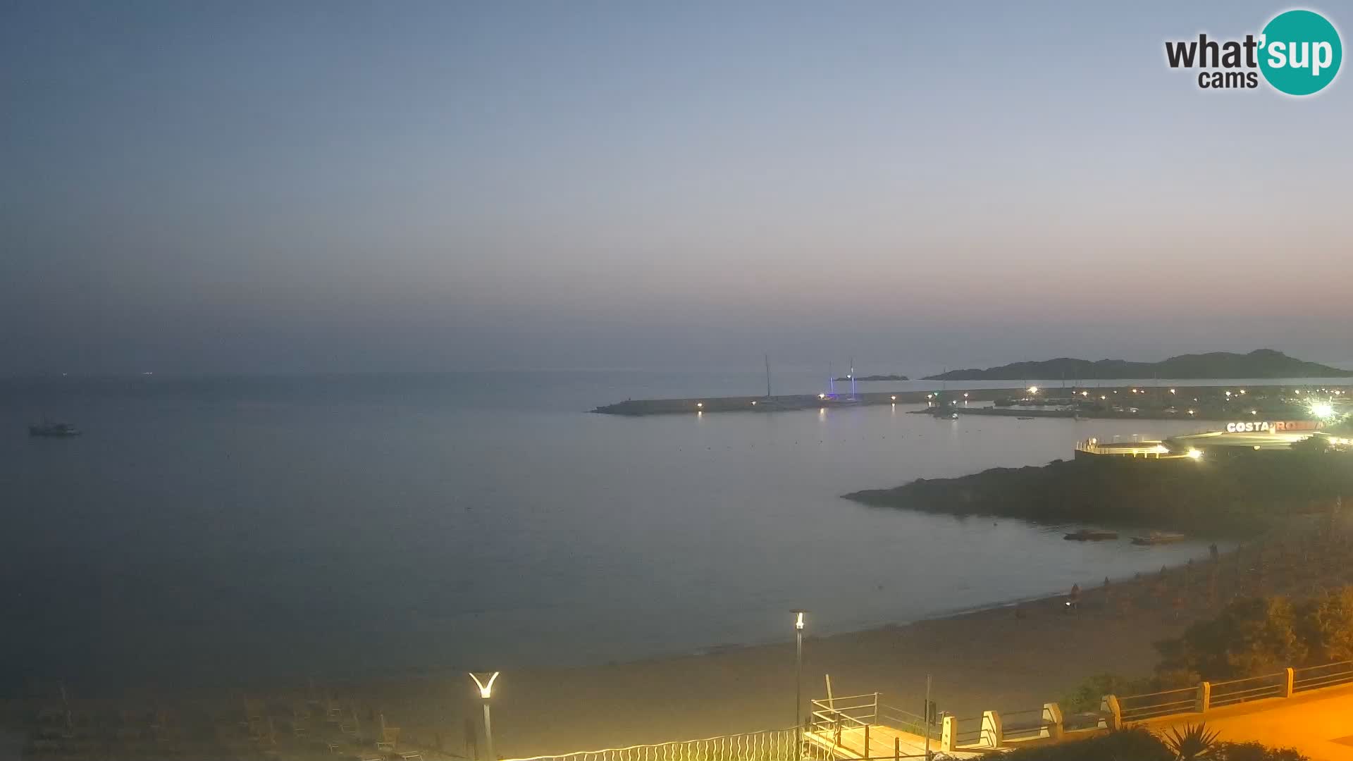 Webcam de la playa de Isola Rossa – Vista en vivo de la maravillosa costa de Cerdeña