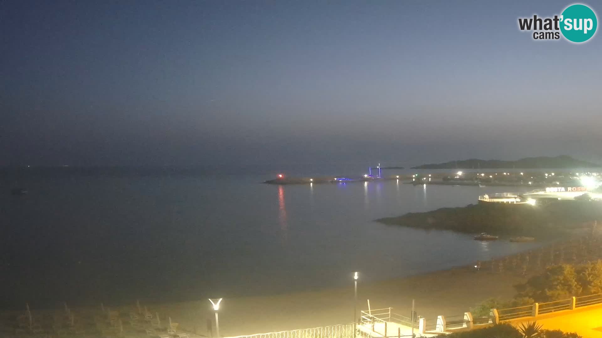 Isola Rossa Strand Webcam – Live-Ansicht der atemberaubenden Küstenlinie von Sardinien
