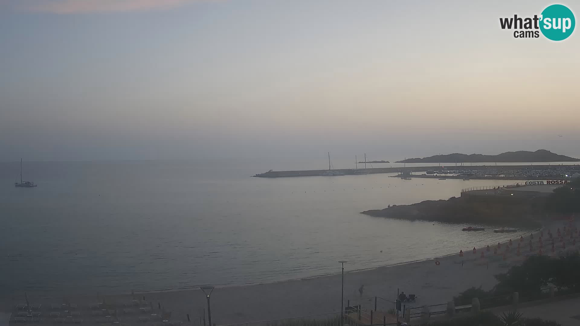 Isola Rossa Strand Webcam – Live-Ansicht der atemberaubenden Küstenlinie von Sardinien