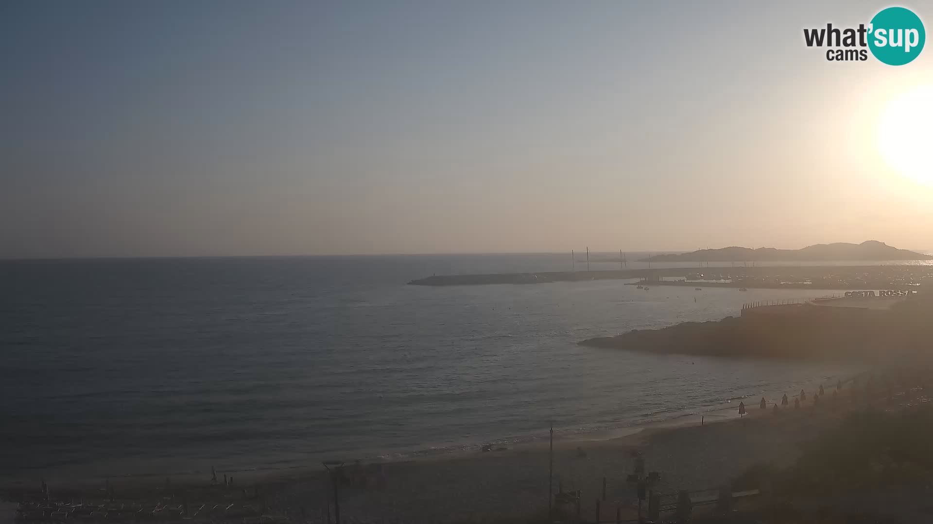 Isola Rossa Strand Webcam – Live-Ansicht der atemberaubenden Küstenlinie von Sardinien