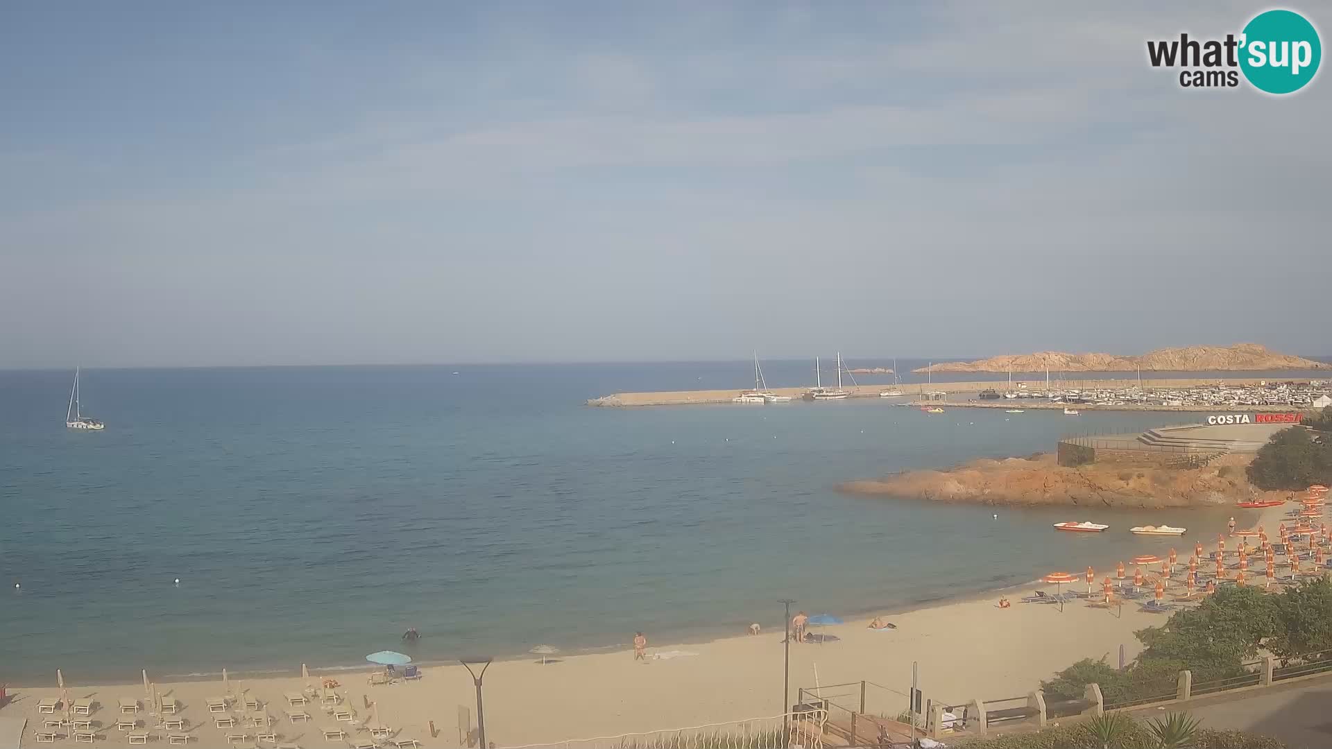 Isola Rossa Strand Webcam – Live-Ansicht der atemberaubenden Küstenlinie von Sardinien
