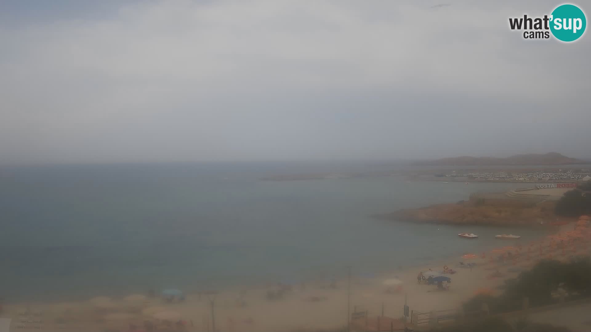 Webcam de la plage d’Isola Rossa – Vue en direct de la magnifique côte de la Sardaigne