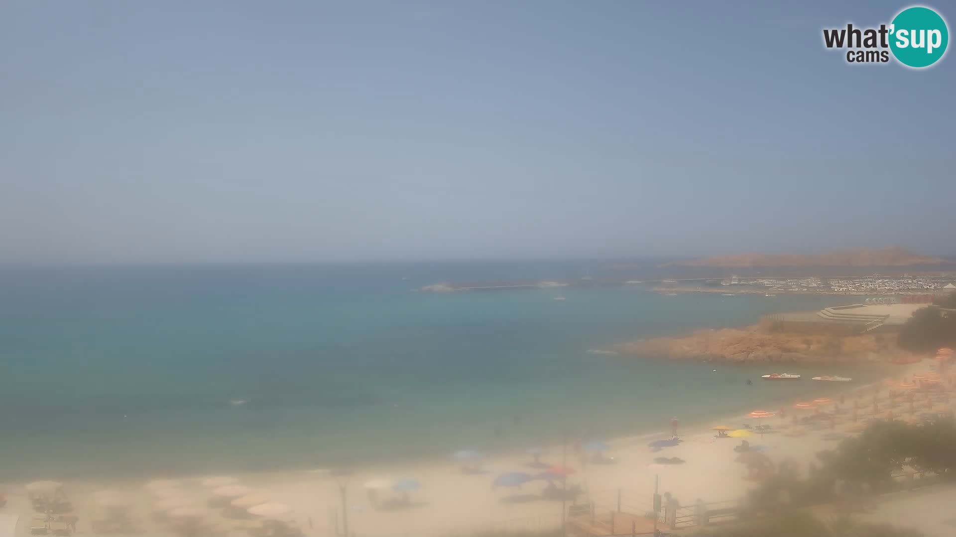 Webcam de la playa de Isola Rossa – Vista en vivo de la maravillosa costa de Cerdeña