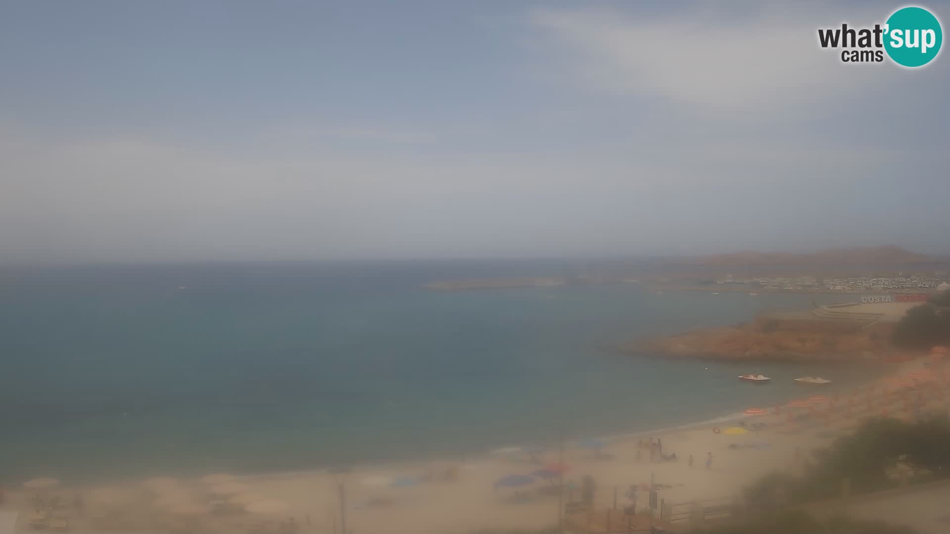 Webcam de la playa de Isola Rossa – Vista en vivo de la maravillosa costa de Cerdeña