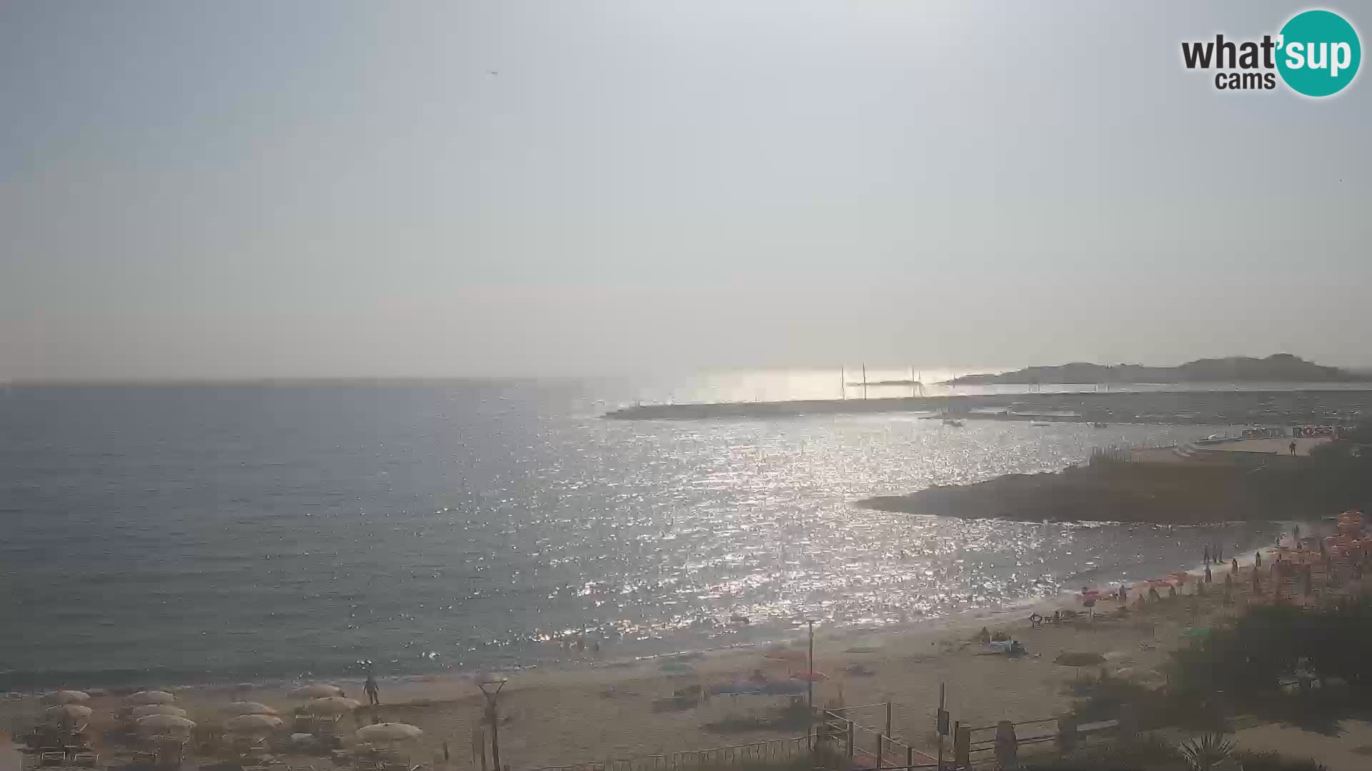 Isola Rossa Strand Webcam – Live-Ansicht der atemberaubenden Küstenlinie von Sardinien
