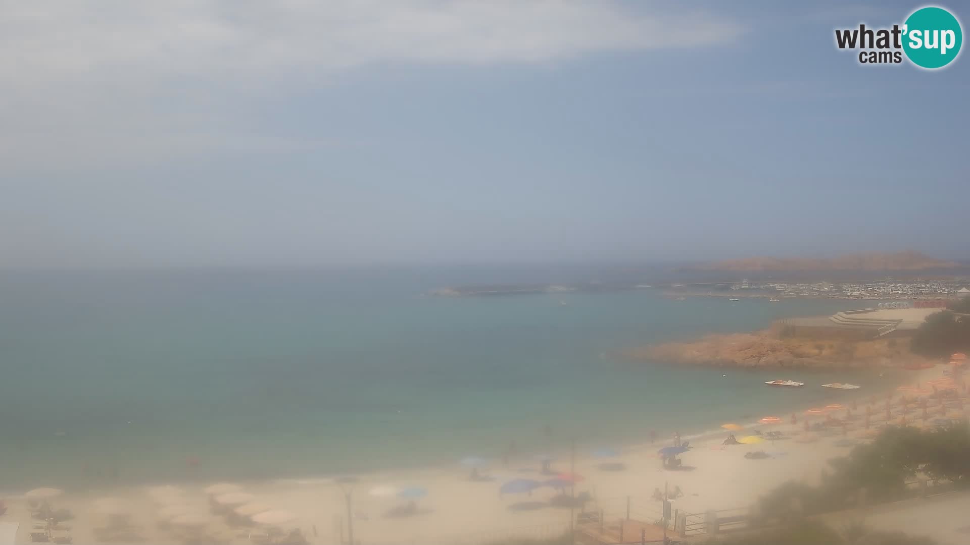 Web kamera plaže Isola Rossa – Uživo pogled na predivnu obalu Sardinije